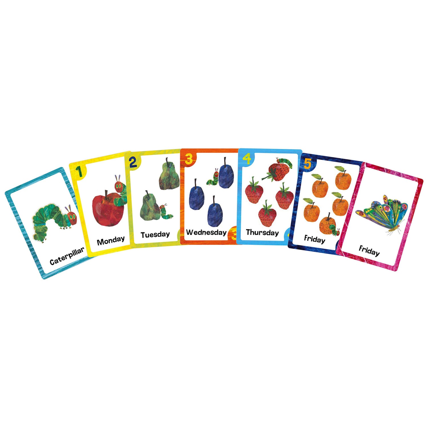 Briarpatch The World Of Eric Carle The Very Hungry Caterpillar Card Game, Pack Of 3 - Image 4