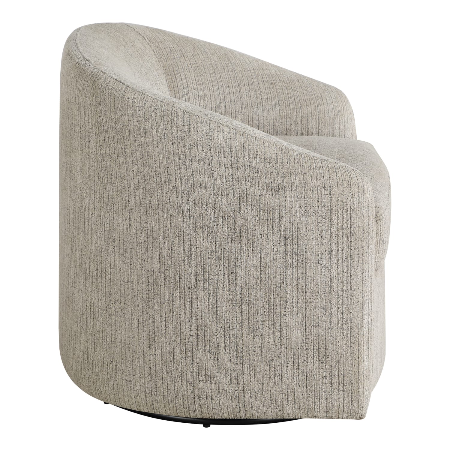 Office Star Bella Fabric Swivel Accent Chair, Marble - Image 3