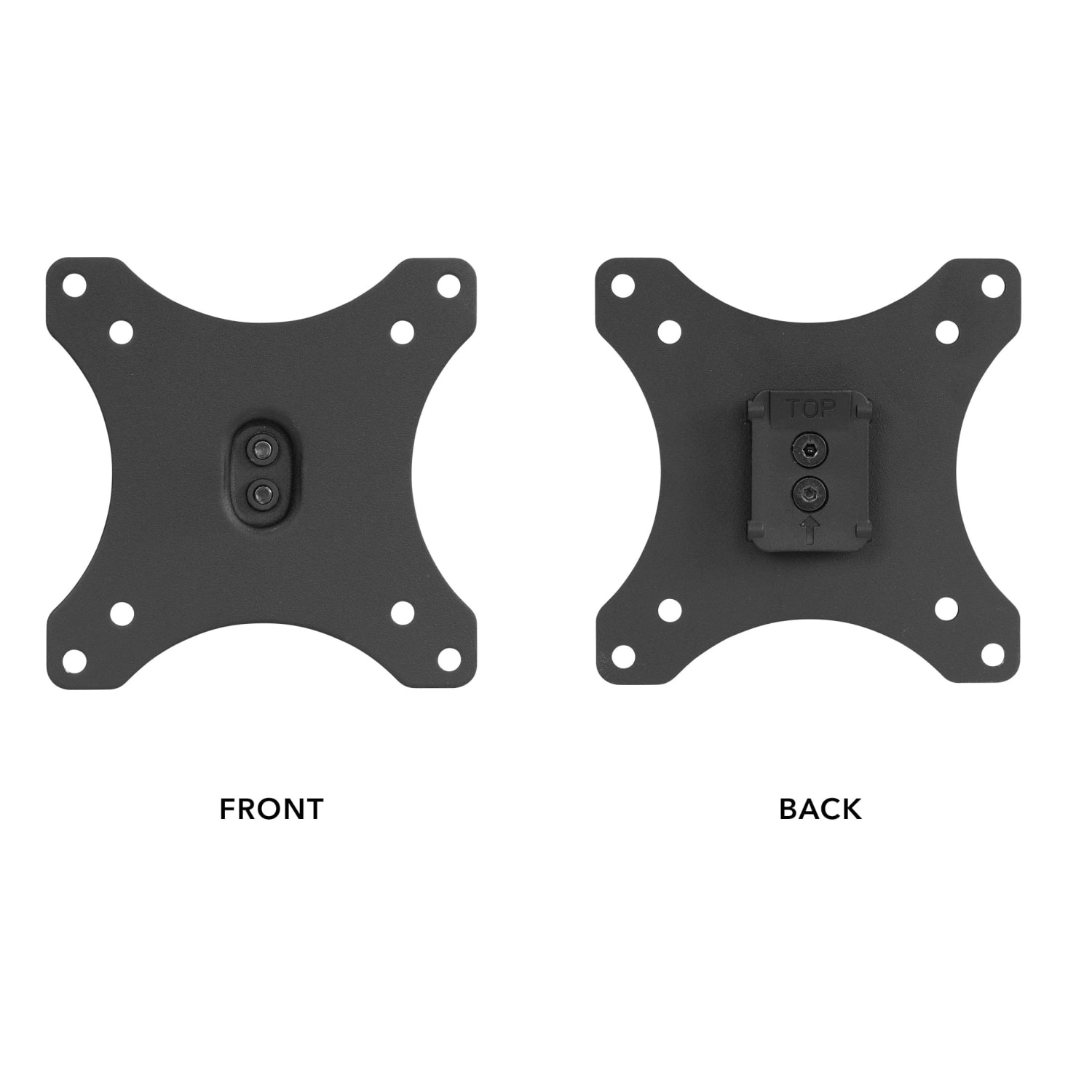Mount-It! Replacement Monitor VESA Plate, Black - Image 3