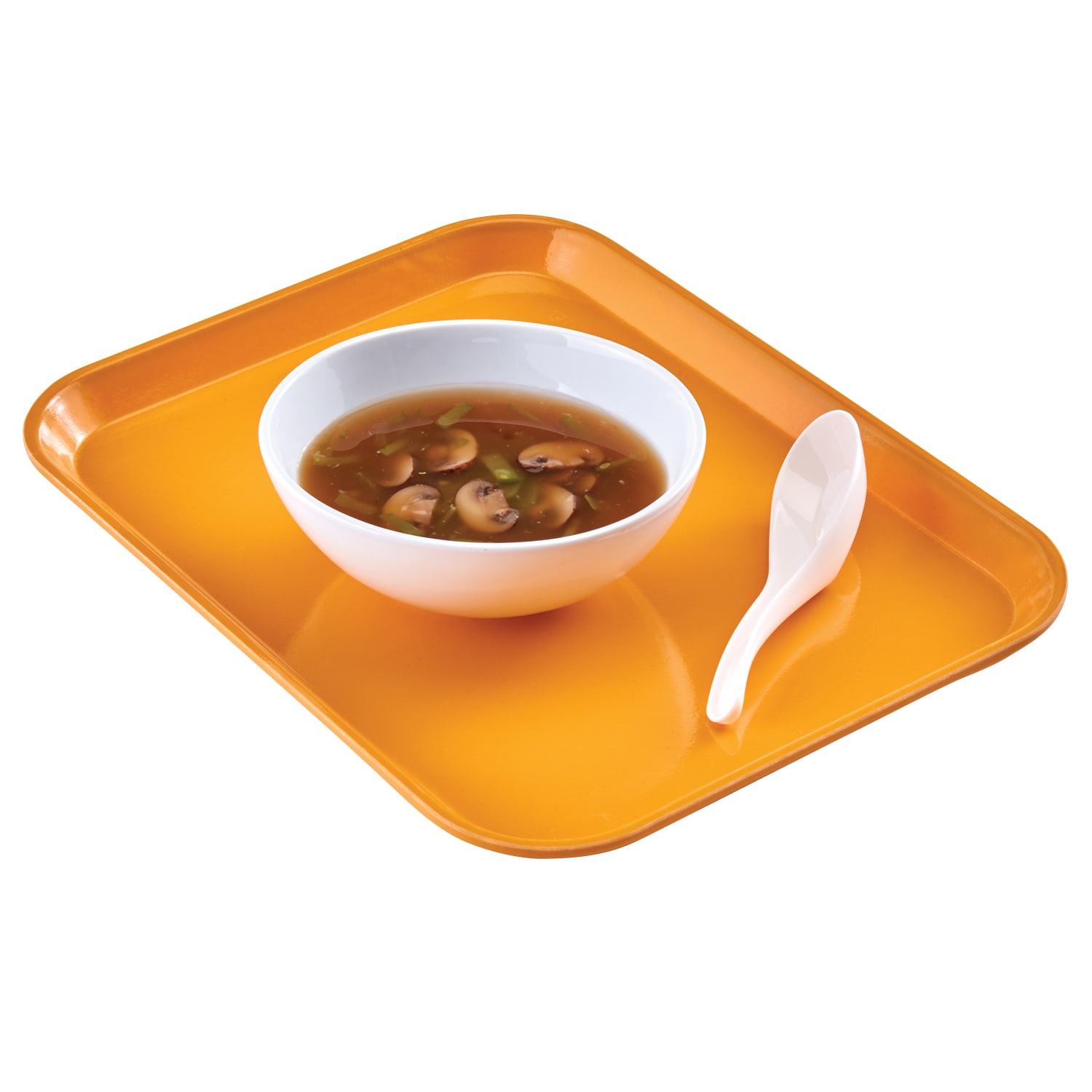 Cambro Camtray Rectangular Serving Trays, 14in x 18in, Tuscan Gold, Pack Of 12 Trays - Image 3