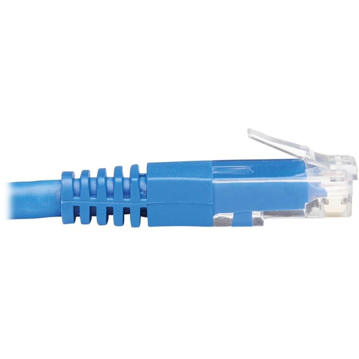 Tripp Lite N204-015-BL-LA Left-Angle Cat6 Ethernet Cable - 15 ft., M/M, Blue - First End: 1x RJ-45 Male Network - N204015BLLA - Image 5