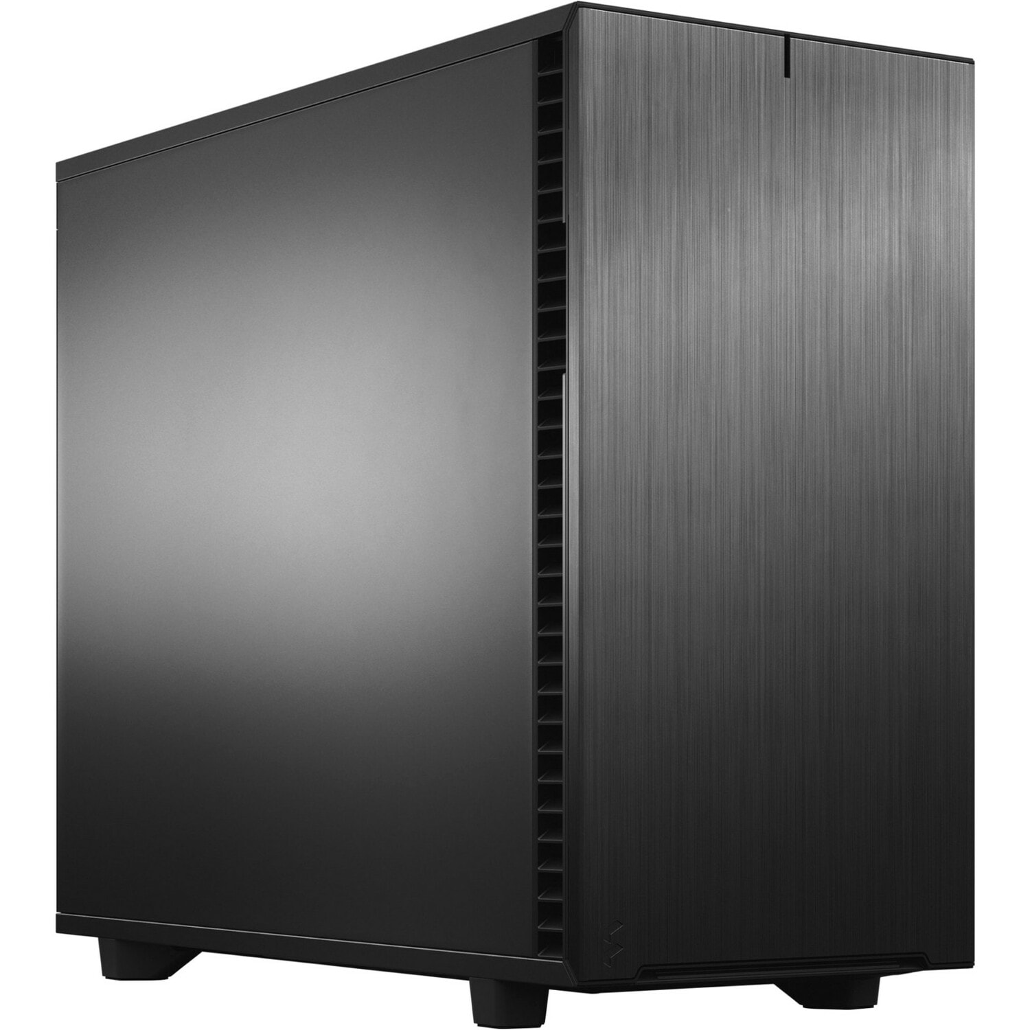 Fractal Design Define 7 Black Solid - Mid-tower - Black - Steel, Anodized Aluminum - 9x Bay - 4x 5.51inxFan(s) Installed - FDCDEF7A01