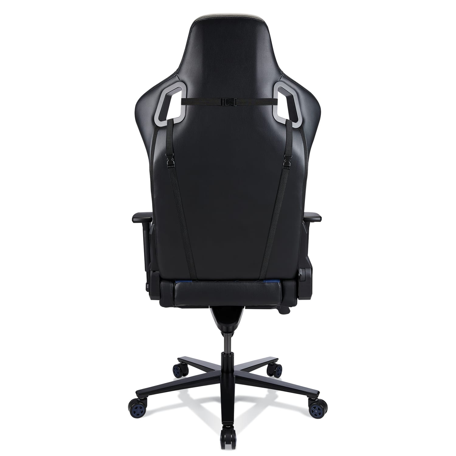 RS Gaming Davanti Vegan Leather High-Back Gaming Office Chair, Black/Blue, BIFMA Compliant - Image 5