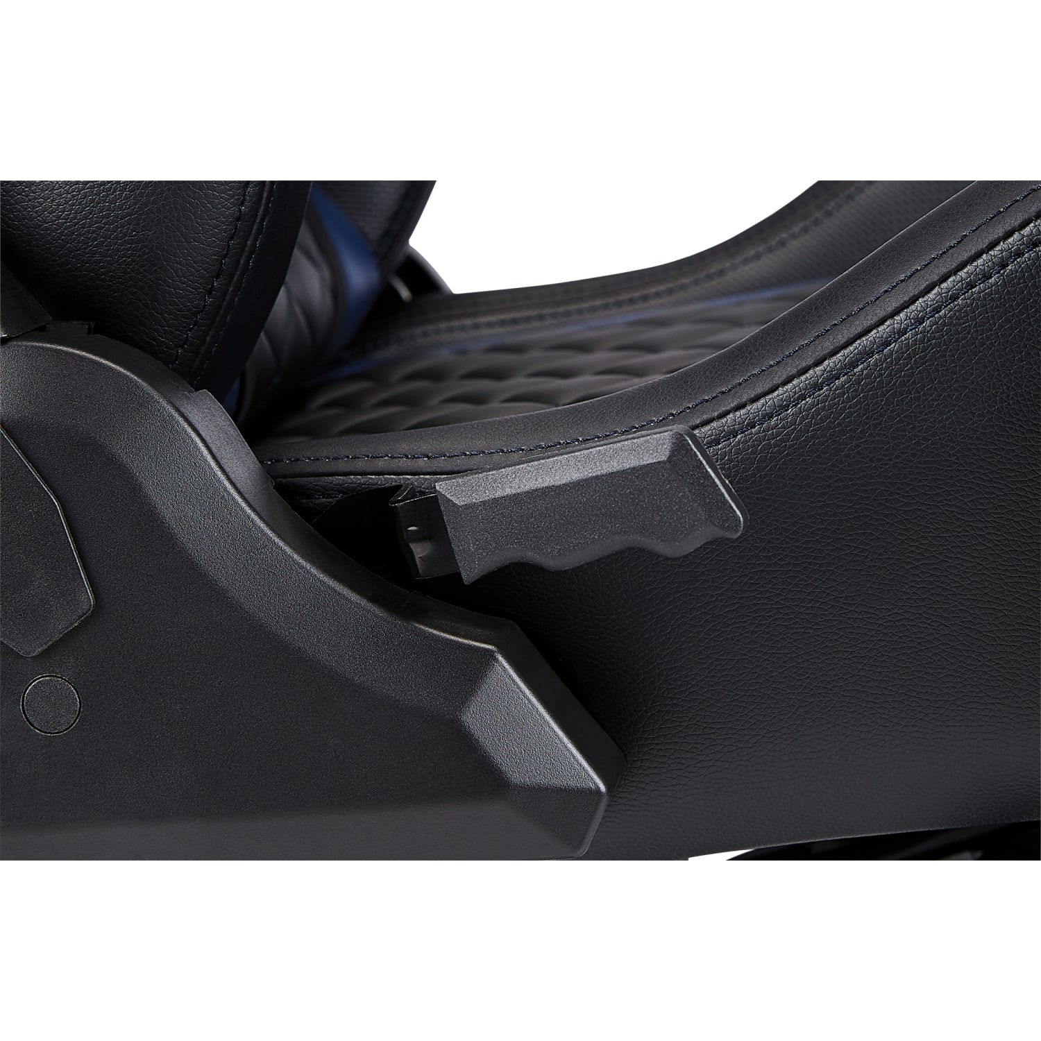 RS Gaming Davanti Vegan Leather High Back Gaming Office Chair BlackBlue BIFMA Compliant PopularChairscom