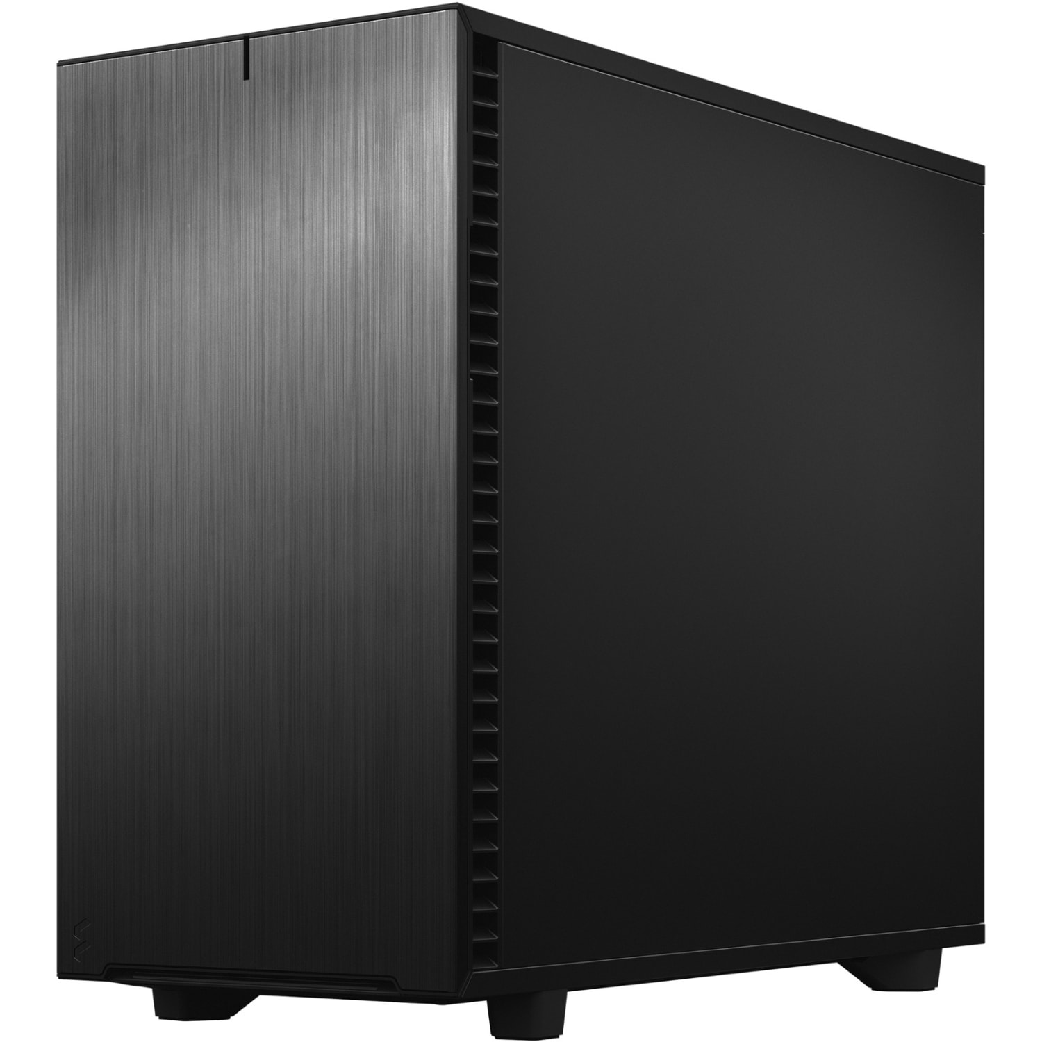 Fractal Design Define 7 Black TG Dark Tint - Mid-tower - Black - Steel, Anodized Aluminum, Tempered Glass - 9 x Bay - 4 x 5.51in x Fan(s) Installed - 0 - ATX, EATX, Micro ATX, Mini ITX Motherboard Supported - 9 x Fan(s) Supported - Image 5