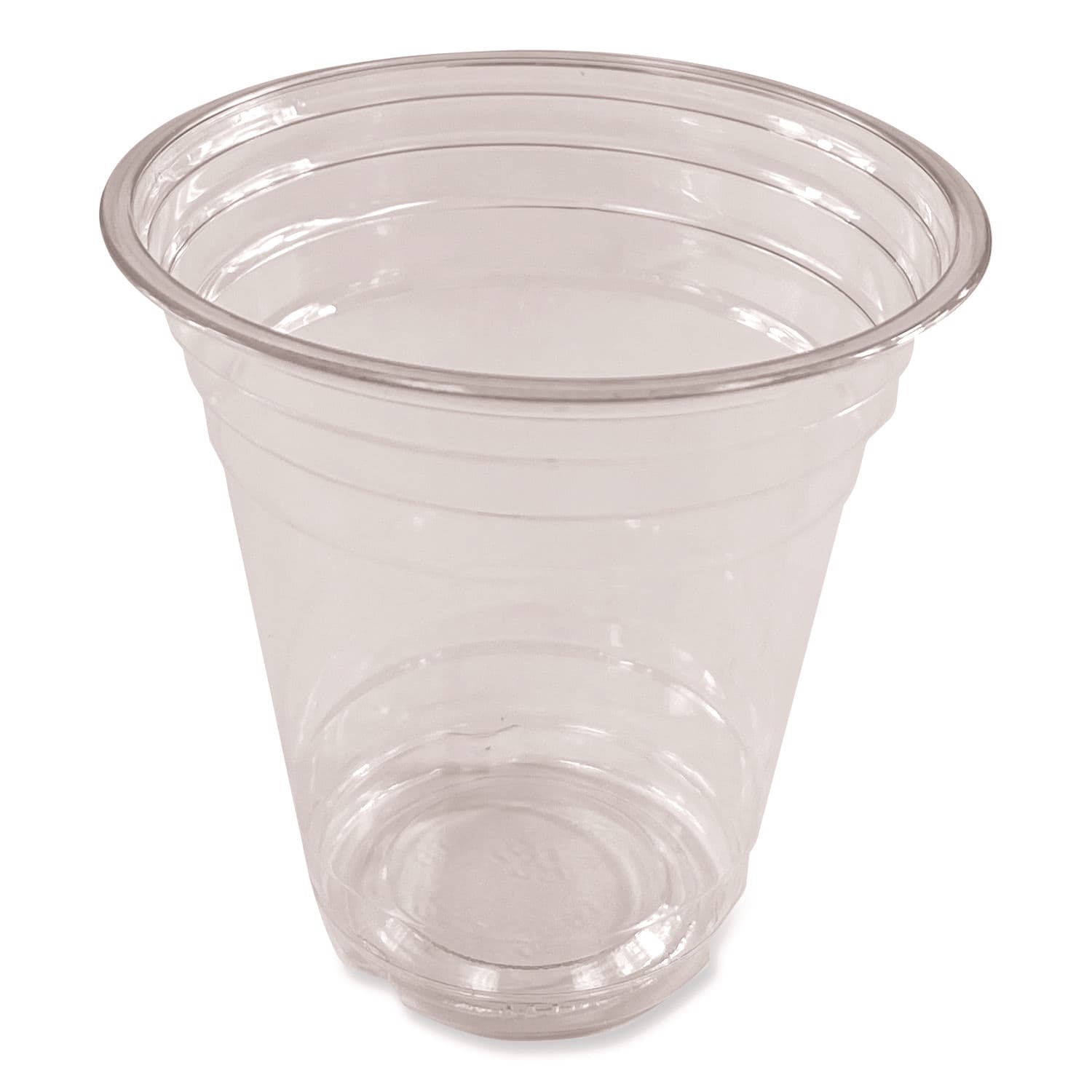 Boardwalk Plastic PET Cups, 12 Oz, Clear, Pack Of 50 Cups - Image 3