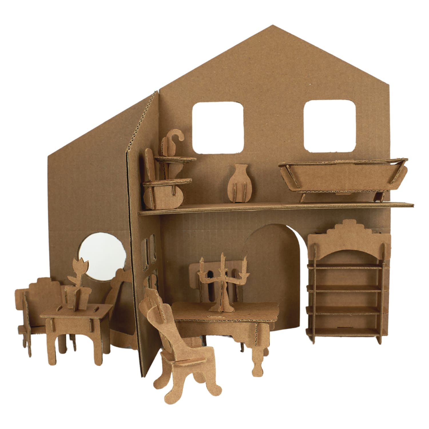 Roylco Classroom Doll House Pack, 12 Houses - Image 4