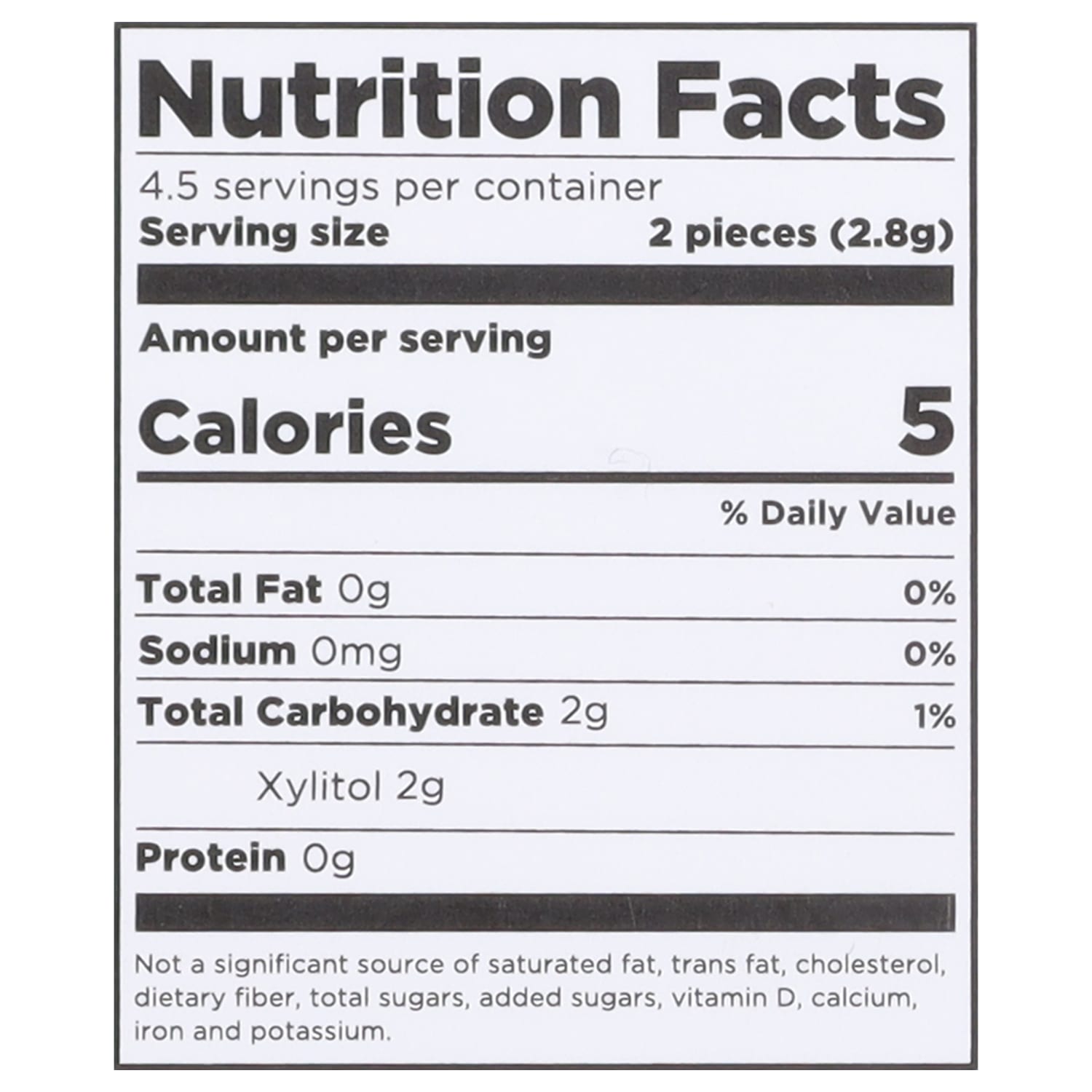 Pur Gum Sugar-Free Bubble Gum, 0.44 Oz, Total Qty 96 - Image 3