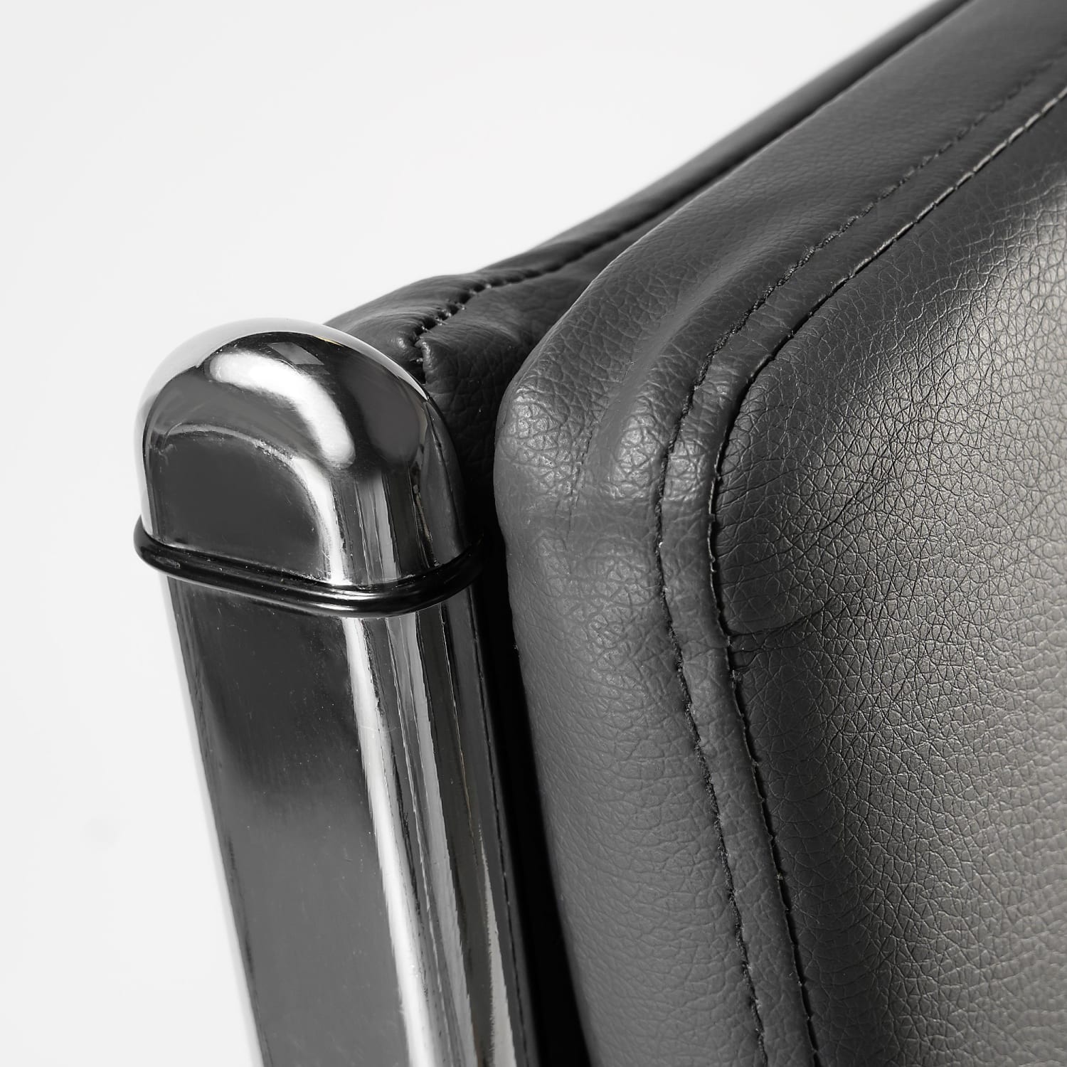 Bush Business Furniture Modelo Bonded Leather High-Back Office Chair, Dark Gray, Standard Delivery - Image 6