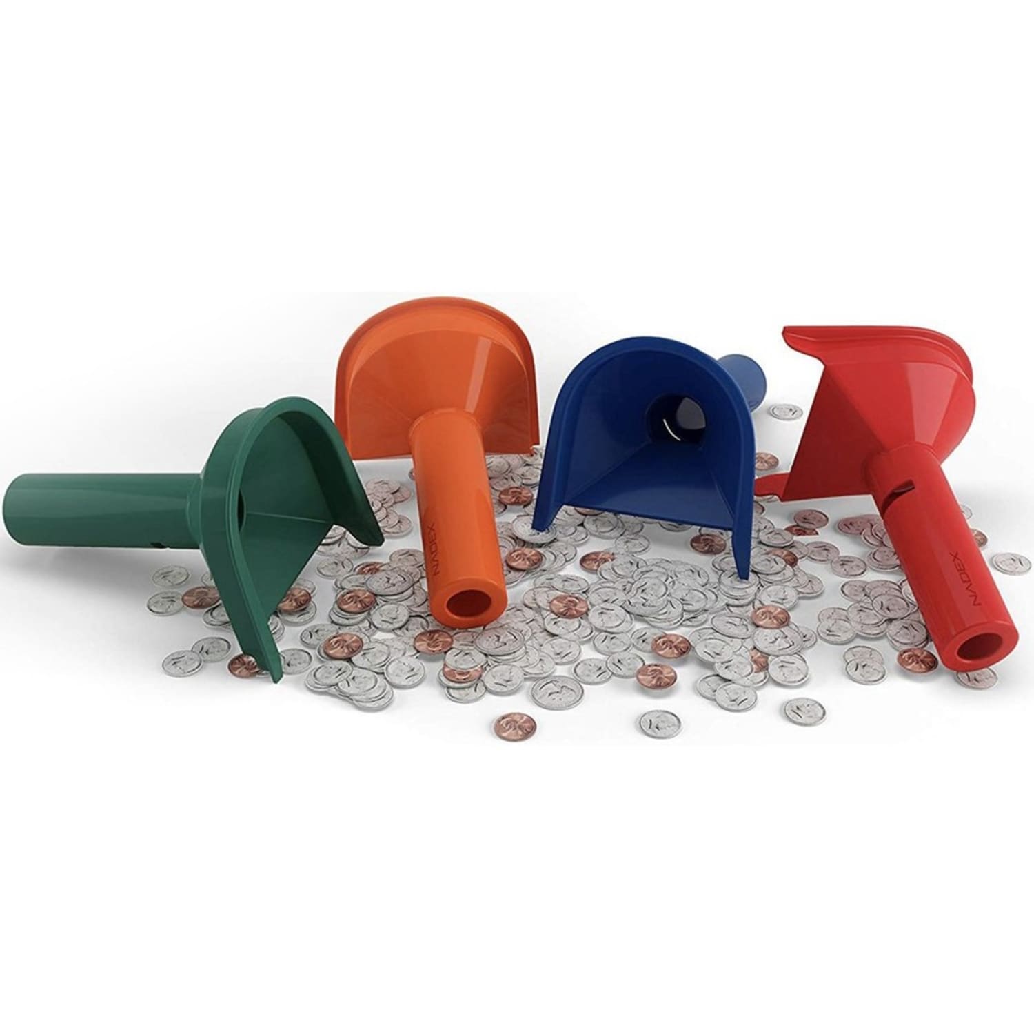 Nadex Coins Coin Counting Tube - Red, Blue, Orange, Green - Image 6