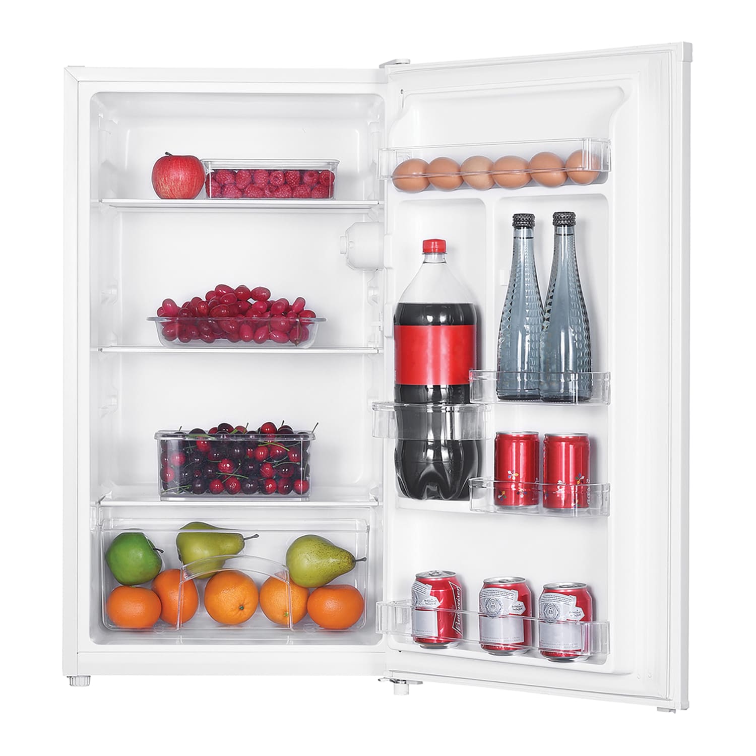 Magic Chef 3.2 Cu. Ft. Freezerless Mini Fridge, White - Image 3