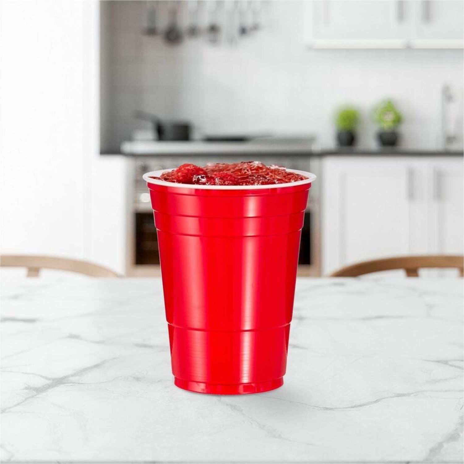 Solo Cup Plastic Party Cups, 16 Oz, Red, Box Of 50 Cups - Image 5