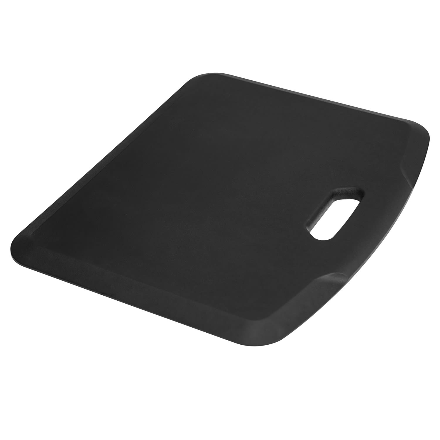 Mount-It! Portable Anti-Fatigue Floor Mat, Rubberized Gel Foam, 18inD x 22W", Black