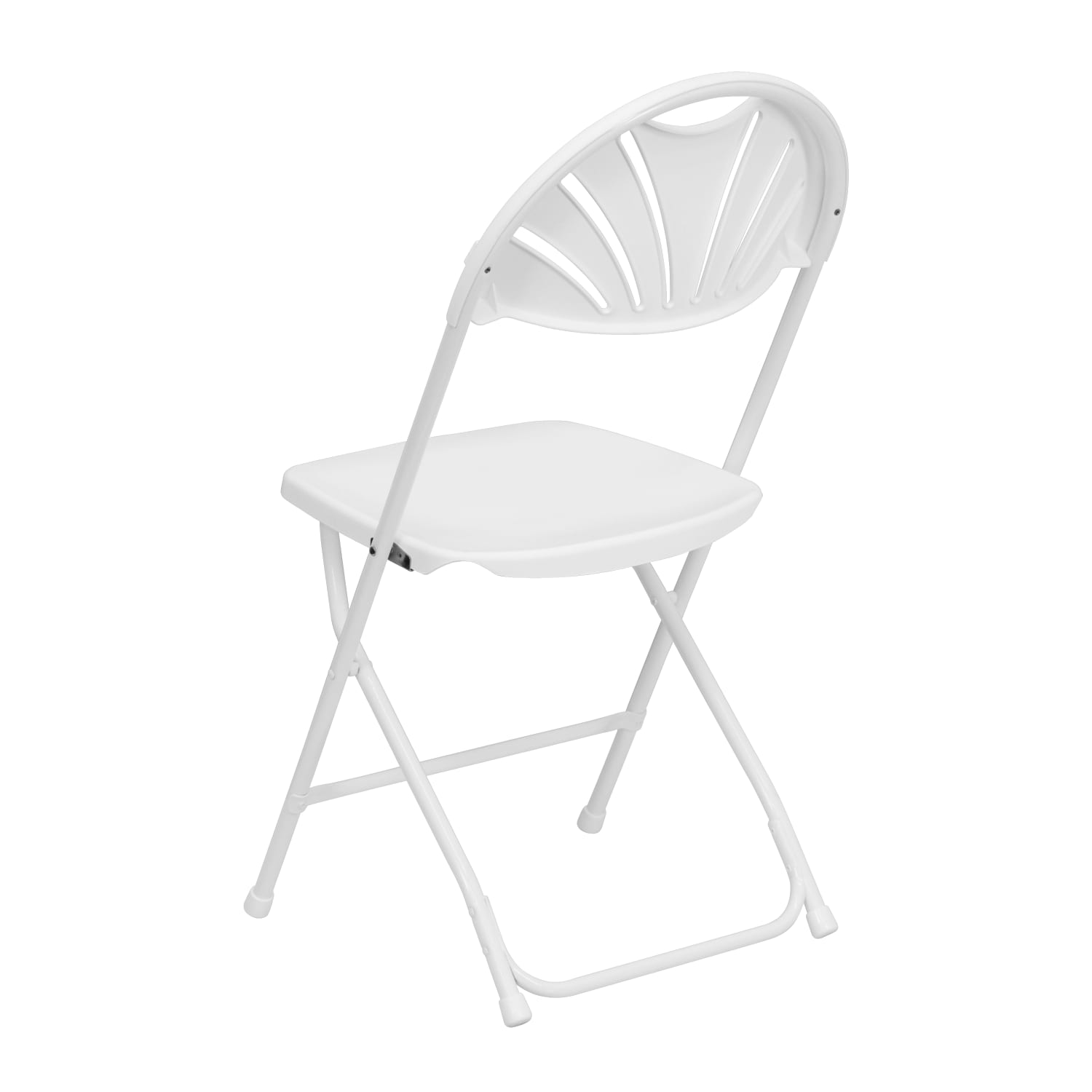 Flash Furniture HERCULES Series 650lb Capacity Plastic Fan Back Folding Chairs White Set Of 2 Chairs PopularChairscom Flash Furniture HERCULES Series 650 lb Capacity Plastic Fan Back Folding Chairs White Set Of 2 Chairs PopularChairscom