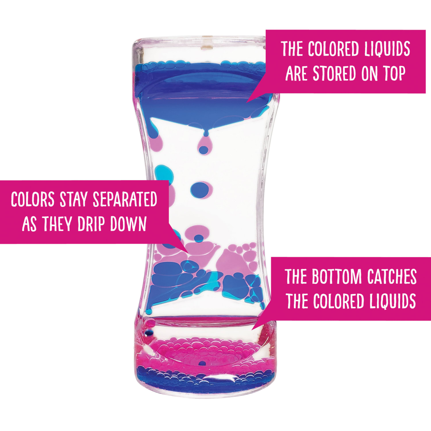 Teacher Created Resources Liquid Motion Bubbler, Blue & Pink, Pack Of 6 - Image 6