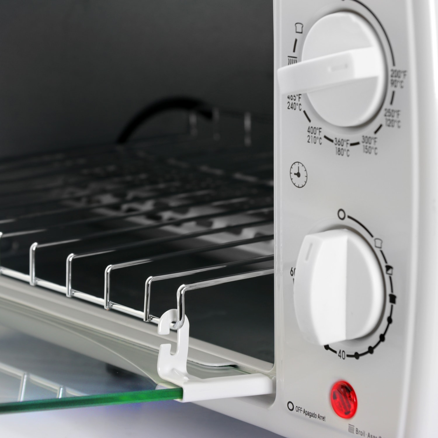 Better Chef 9-Liter Toaster Oven Broiler, White - Image 5