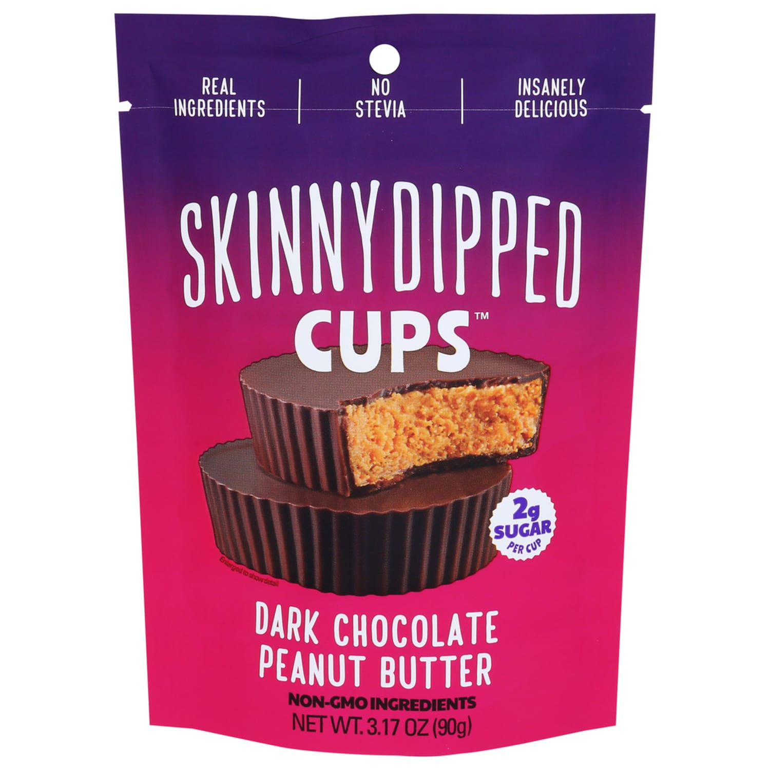 Skinnydipped Peanut Butter Dark Chocolate Cups, 3.17 Oz, Total Qty 10 - Image 3