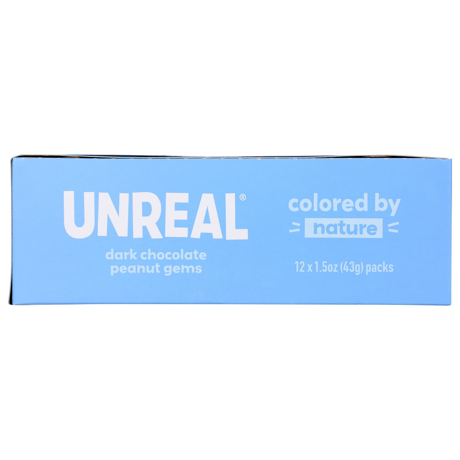 Unreal Dark Chocolate Peanut Gems, 1.5 Oz, Total Qty 12 - Image 4