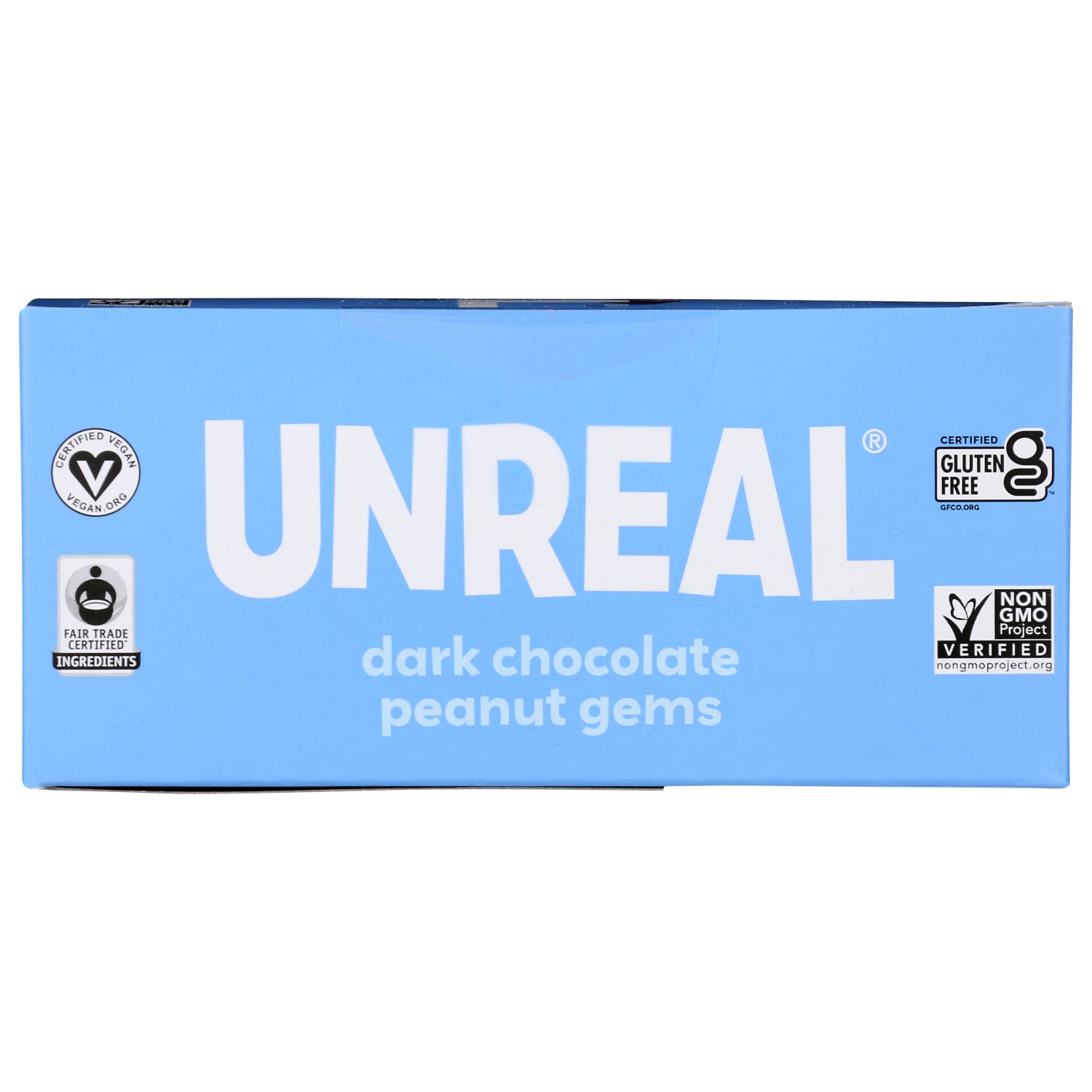 Unreal Dark Chocolate Peanut Gems, 1.5 Oz, Total Qty 12 - Image 6
