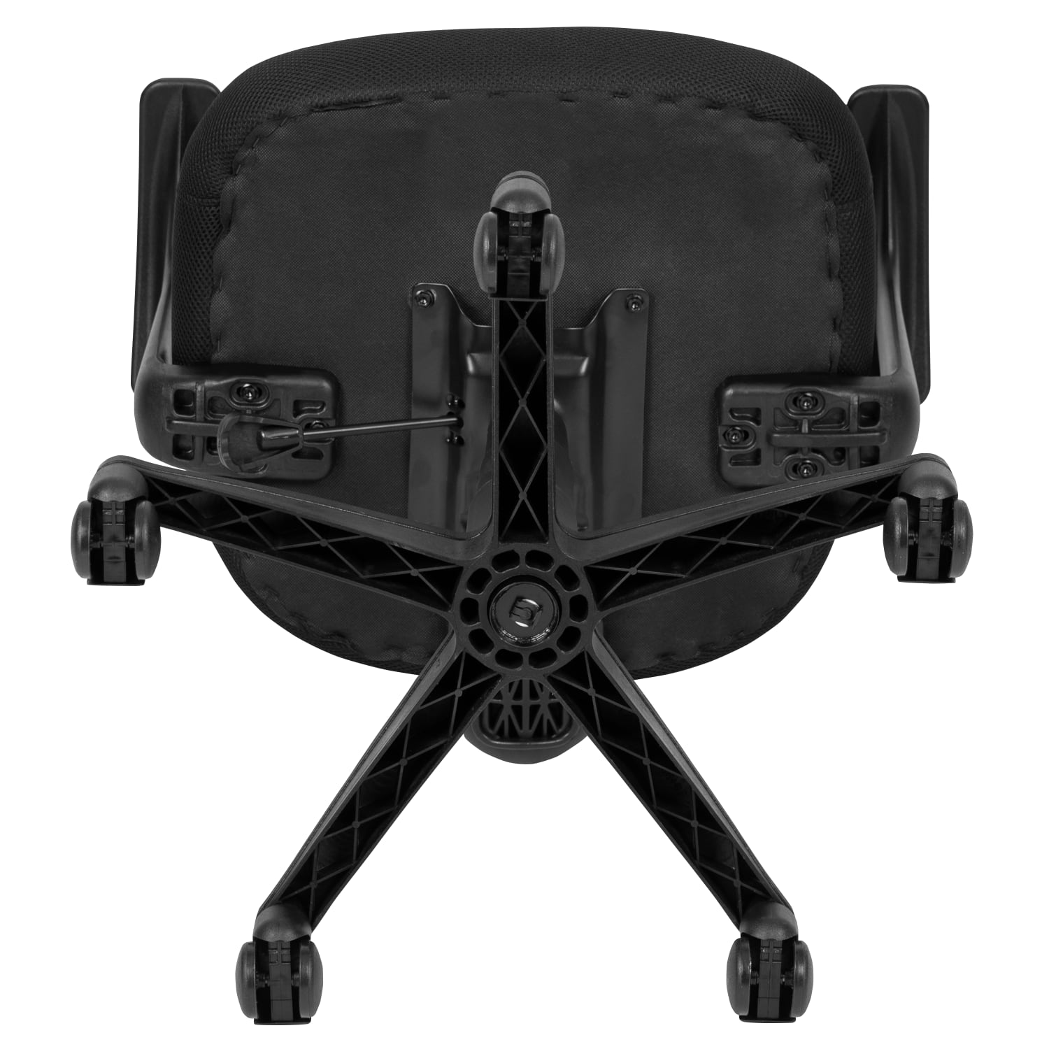Flash Furniture Mallard Mesh Mid Back Swivel Task Chair Black PopularChairscom