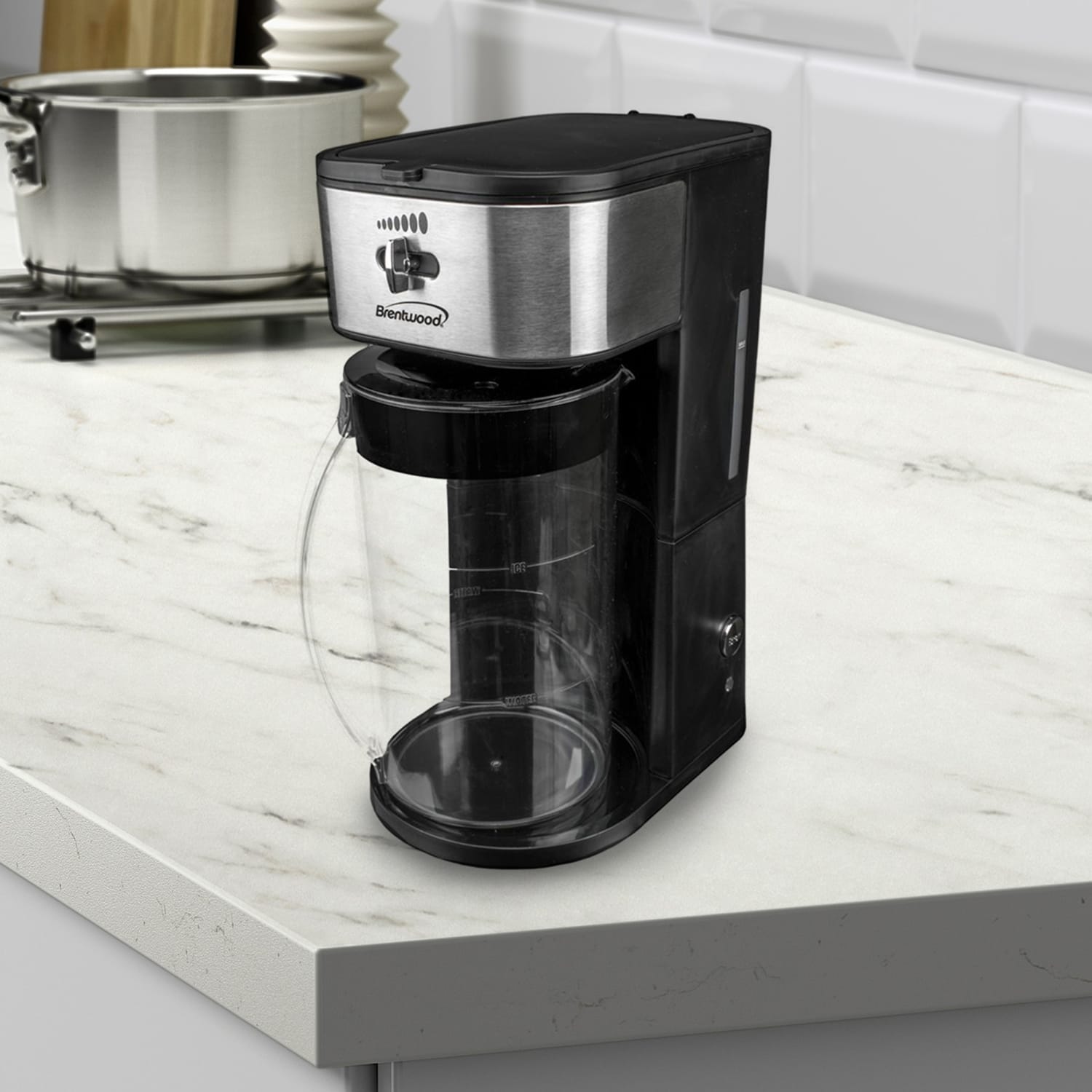 Brentwood Iced Tea And Coffee Maker, Black - Image 4