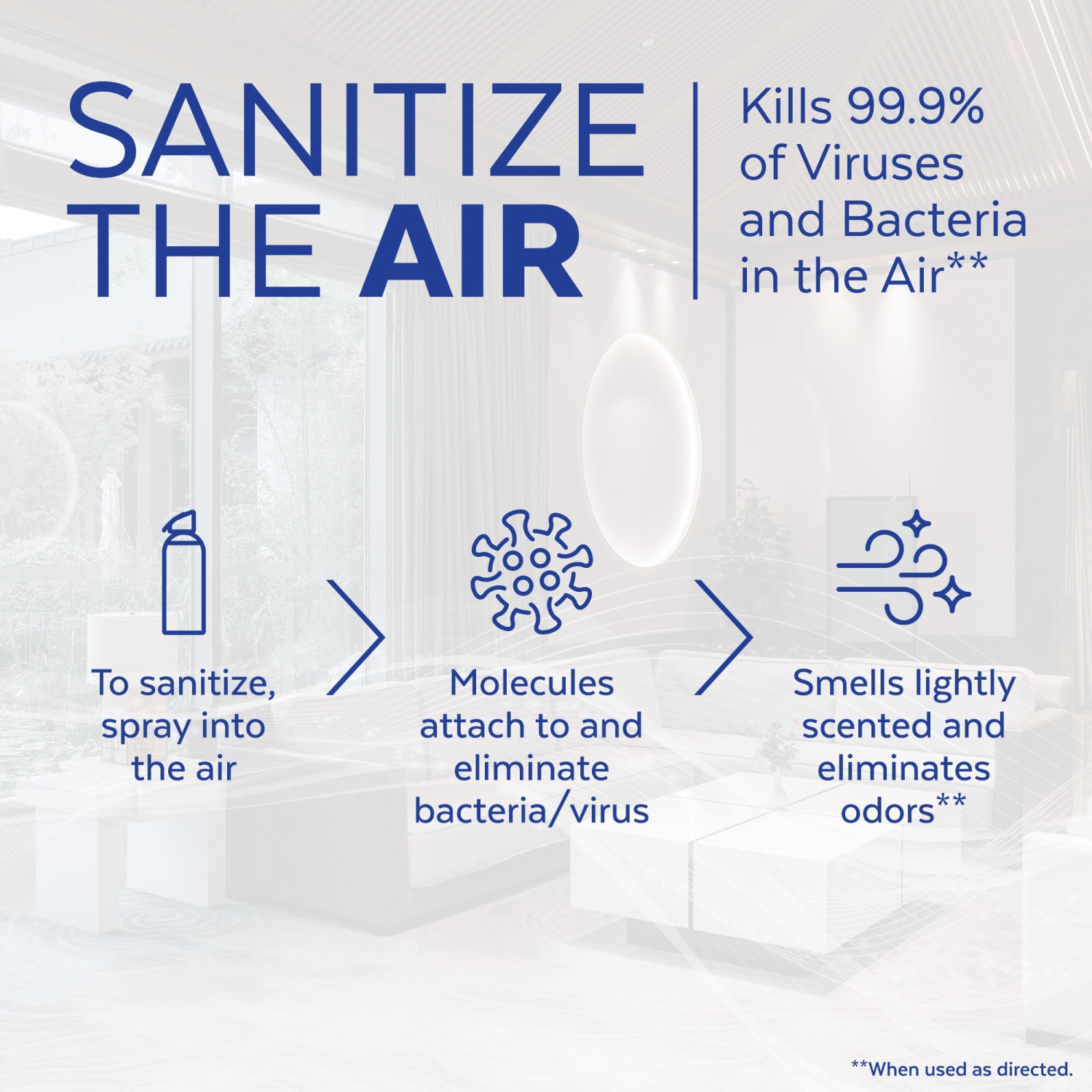 LYSOL Air Sanitizer Spray - Simple Fresh 10 oz - Image 4