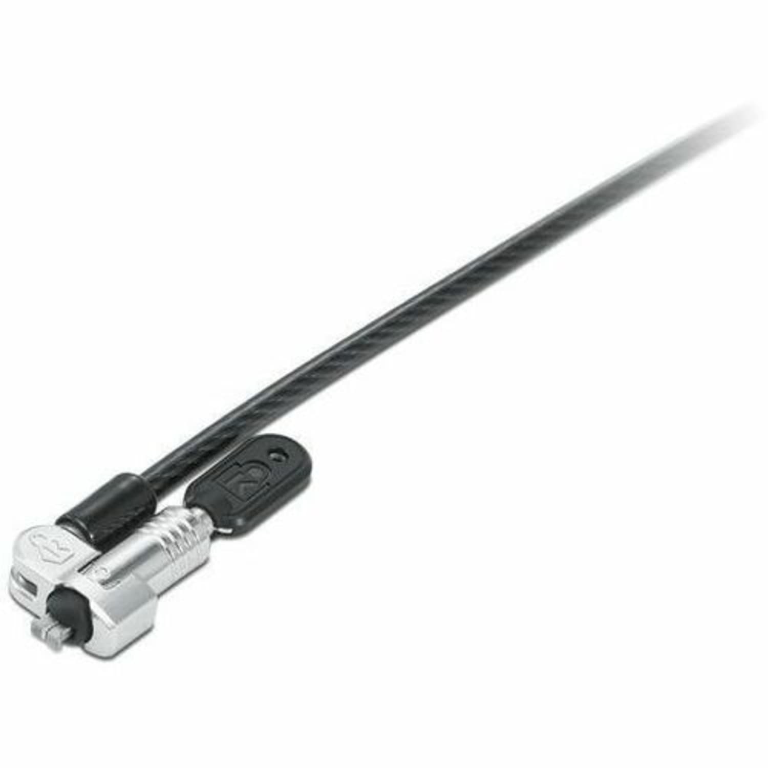 Lenovo NanoSaver MasterKey Cable Lock - 5.91 ft Cable - Master Keyed Lock - Black - Carbon Steel, Plastic - For Notebook, Tablet, Monitor, Desktop Computer - Image 5
