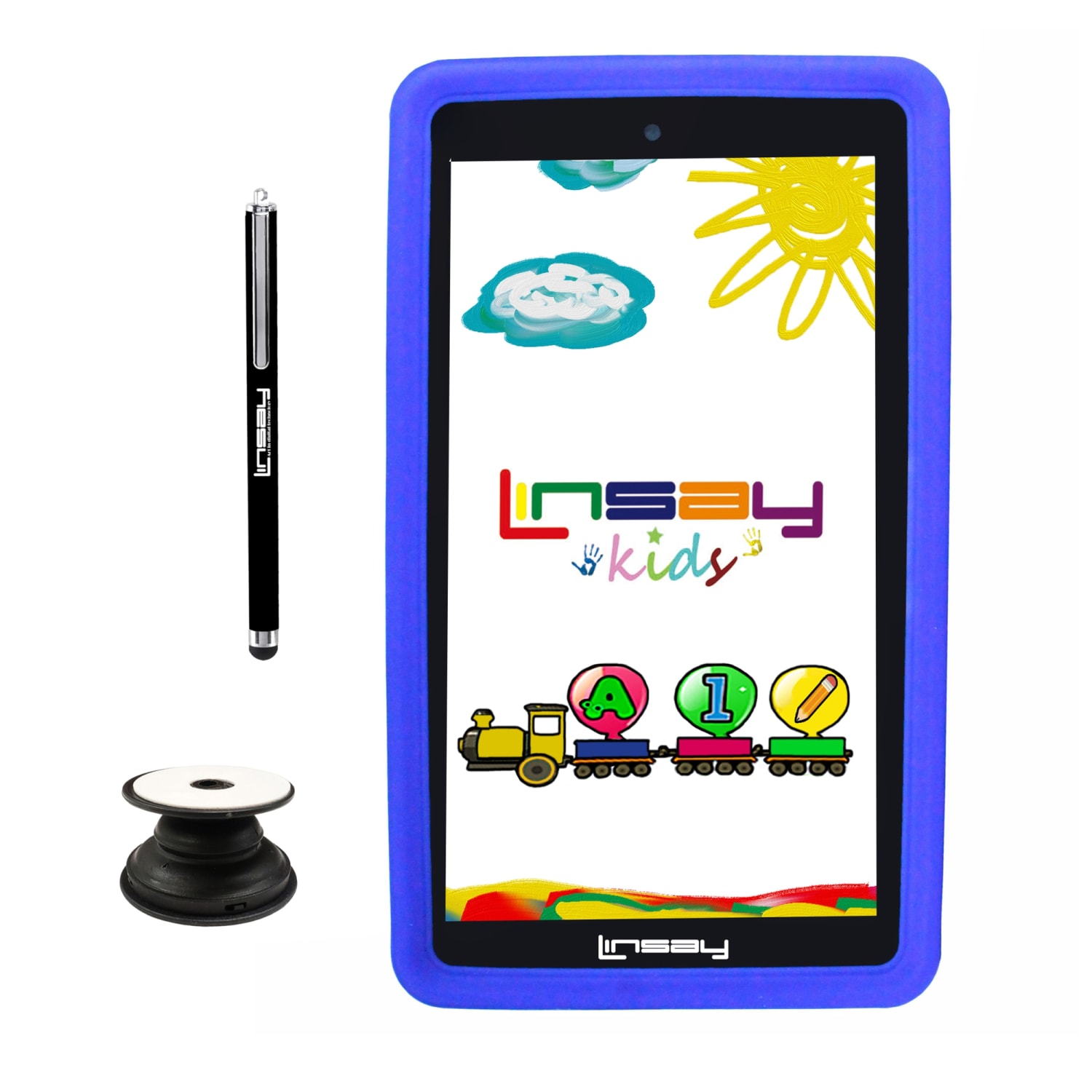 Linsay F7 Tablet, 7in Screen, 2GB Memory, 64GB Storage, Android 13, Blue LED - Image 4