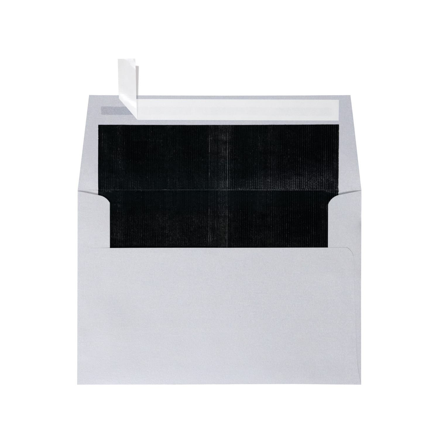 LUX Foil-Lined Invitation Envelopes A4, Peel & Press Closure, Silver/Black, Pack Of 1,000 - Image 3