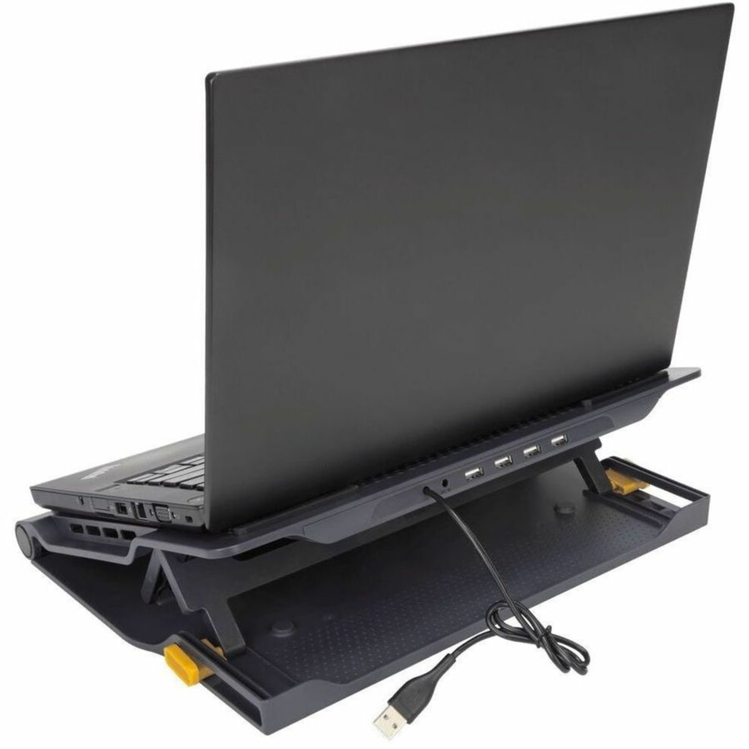 Targus AWE81US 4-Port USB Hub & Laptop Chill Mat, gray - Image 5