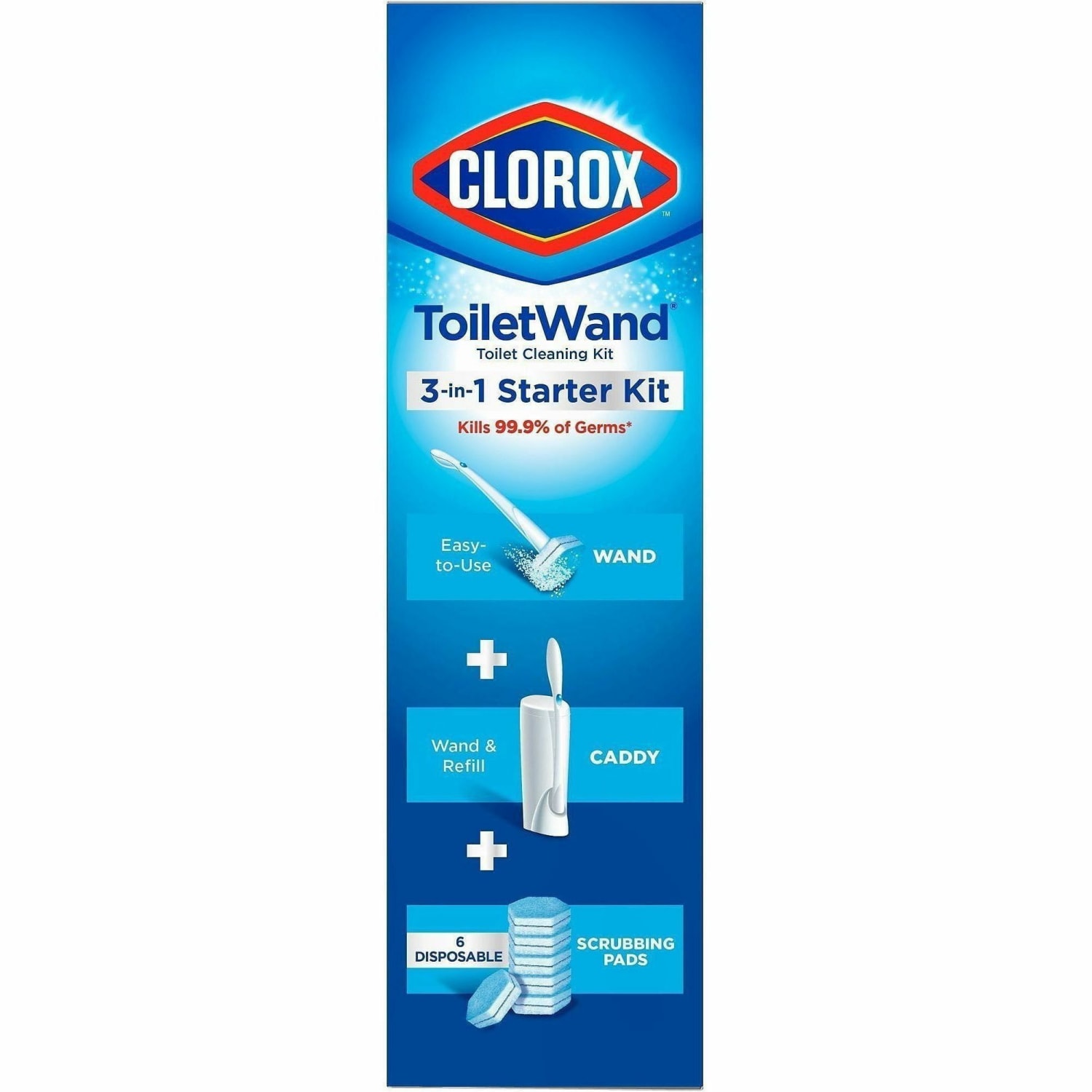 Clorox ToiletWand Disposable Toilet Cleaning System - 2 / Pallet - Image 3