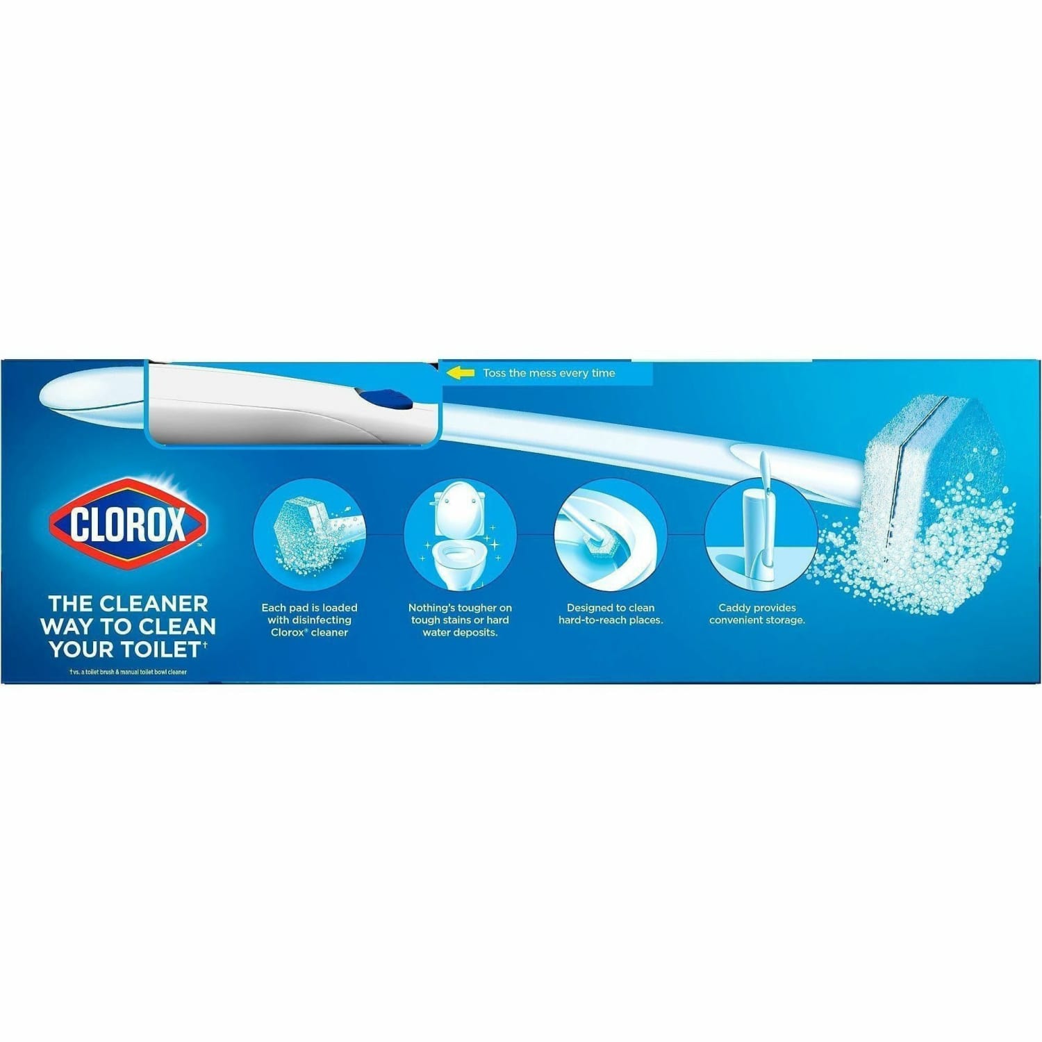 Clorox ToiletWand Disposable Toilet Cleaning System - 2 / Pallet - Image 4