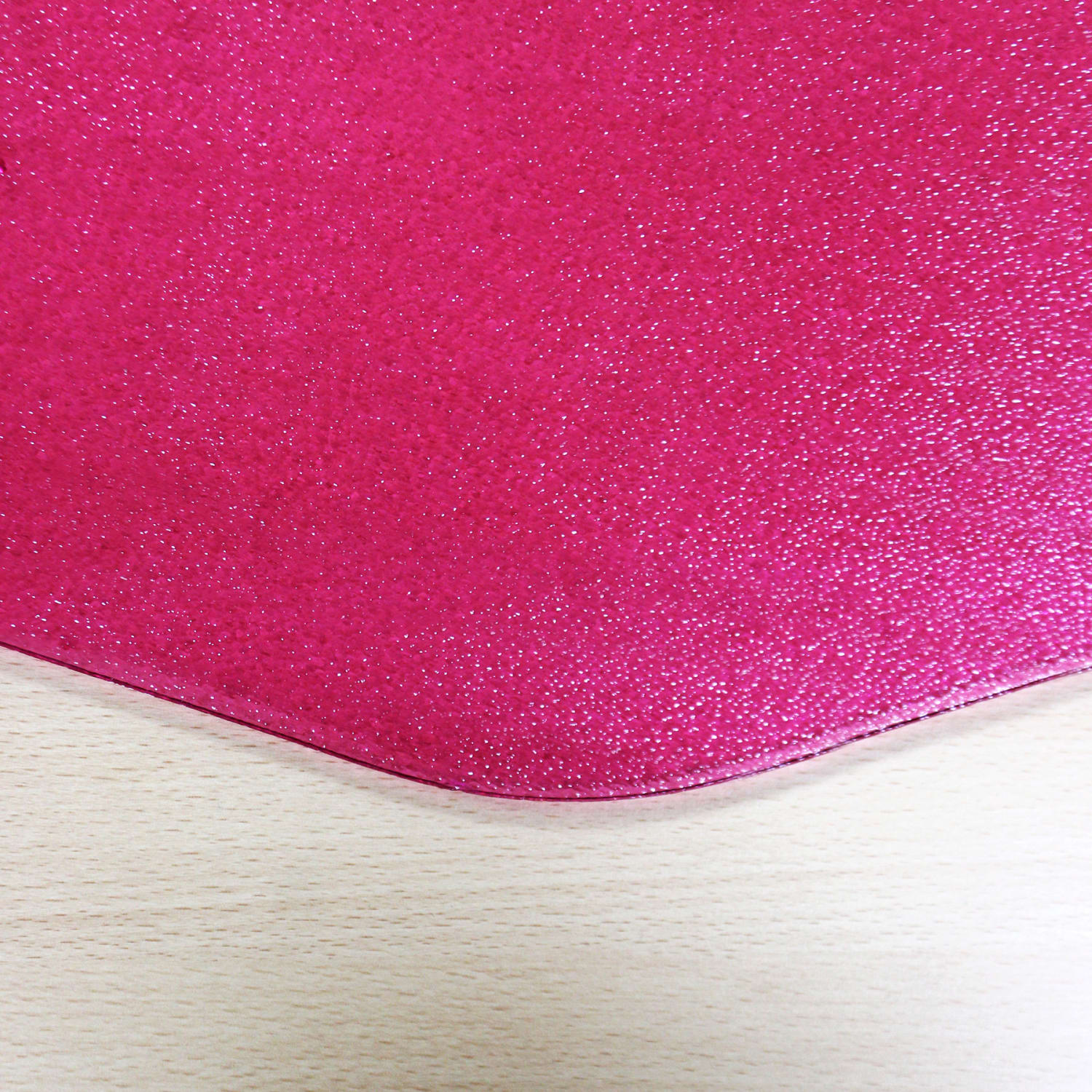 Floortex 9Mat Polycarbonate 9-Sided Gaming Chair Mat for Hard Floors, 38in x 39in, Pink - Image 4