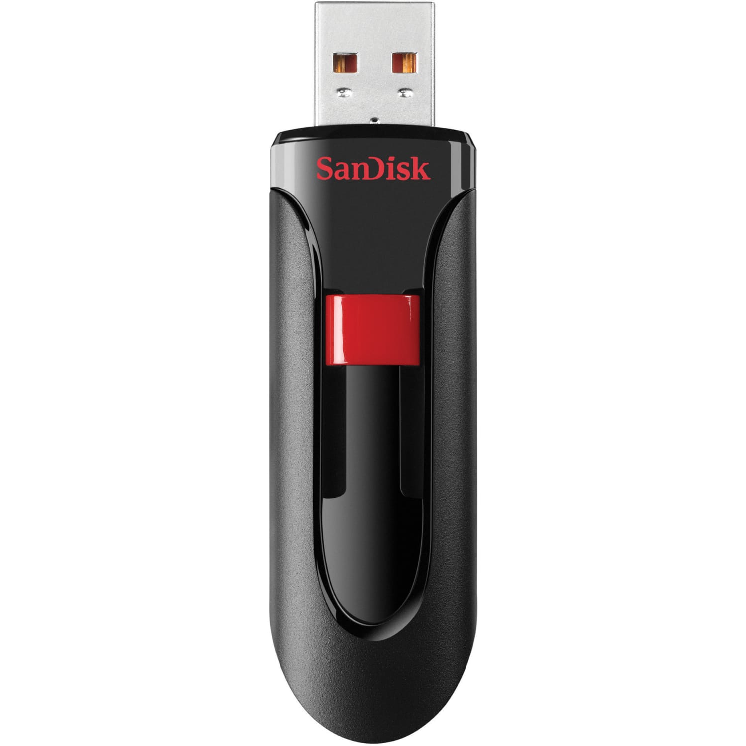 SanDisk Cruzer Glide USB 2.0 Flash Drive, 64GB, Black - Image 3