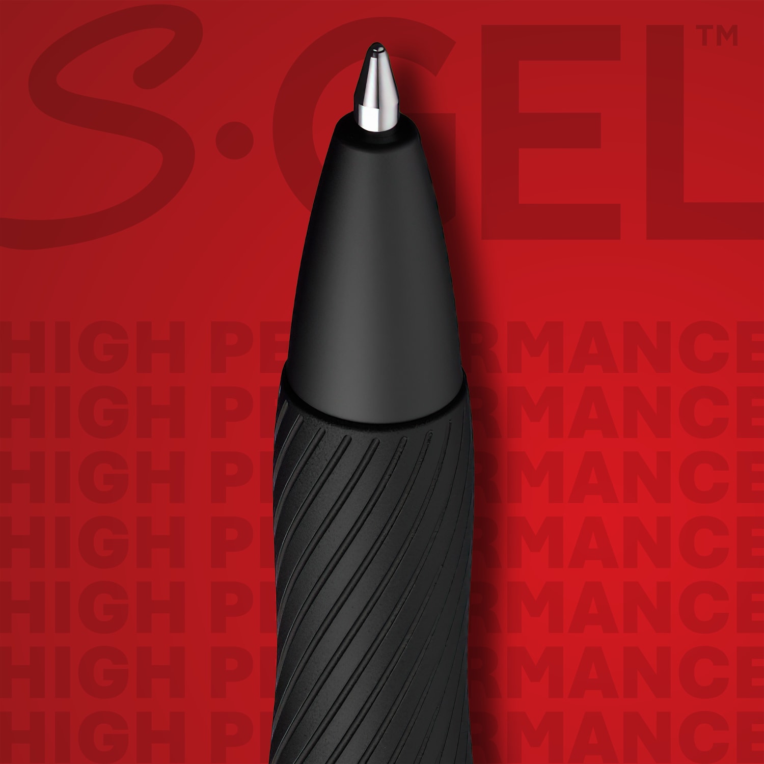 Sharpie S Gel Pens, Medium Point, 0.7 mm, Black Barrel, Black Ink, Pack Of 12 Pens - Image 5