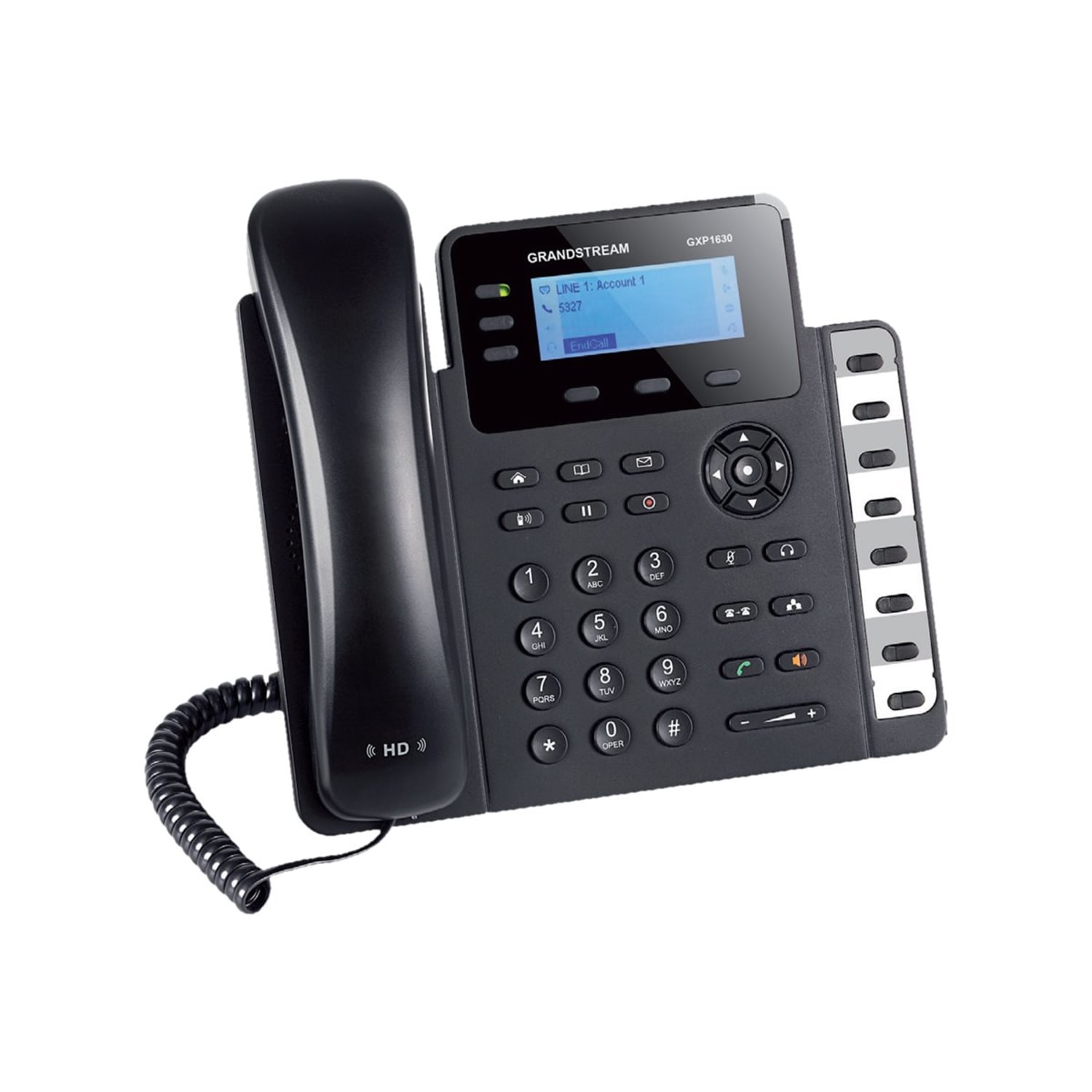 Grandstream Small Business HD IP 3-Line Phone, GS-GXP1630 - Image 3