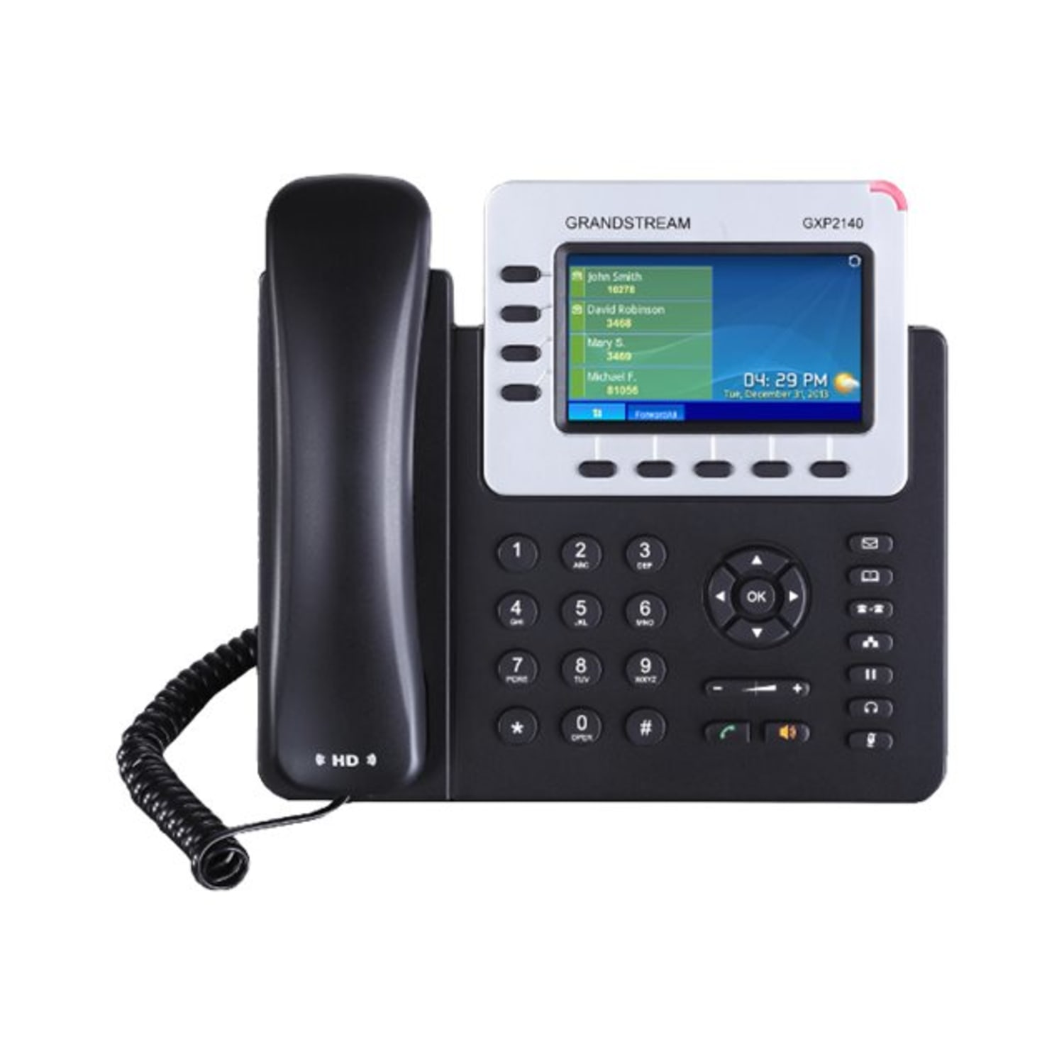 Grandstream GS-GXP2140 Enterprise IP Corded Telephone - Image 3