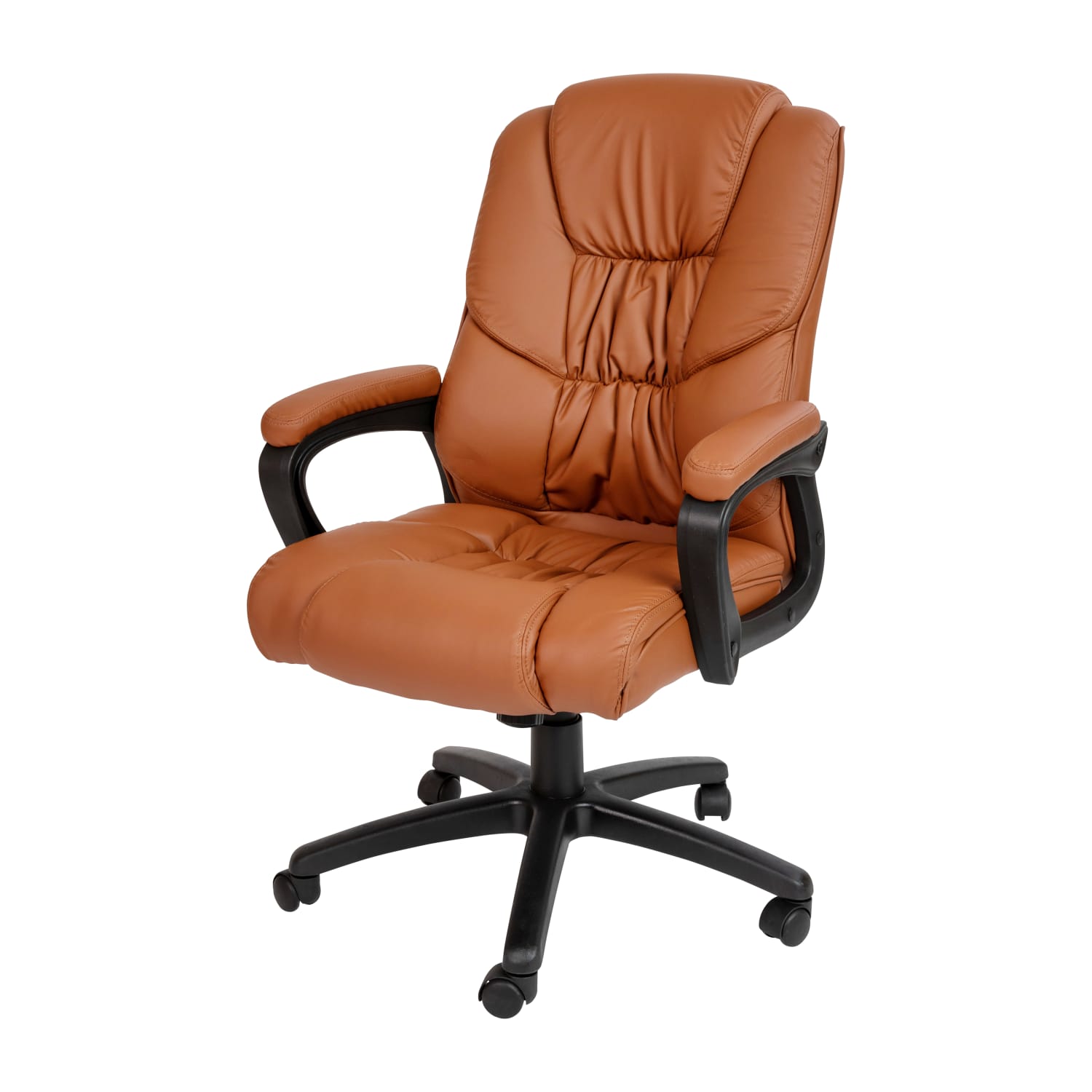 Flash Furniture Flash Fundamentals Big And Tall Office Chair, Brown/Black - Image 3