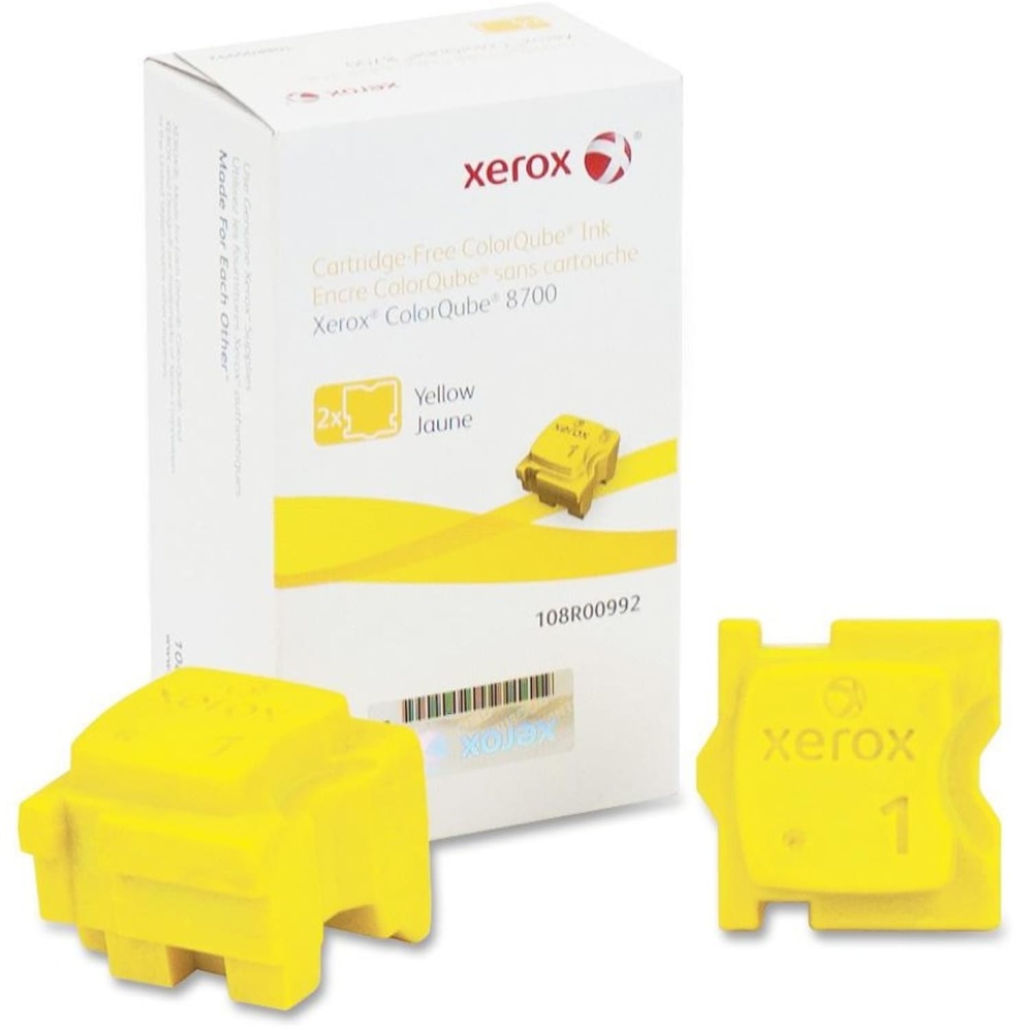 Xerox Inks, Solid, Cq8700, 4.2K, Yw, 2, 108R00992 - Image 4