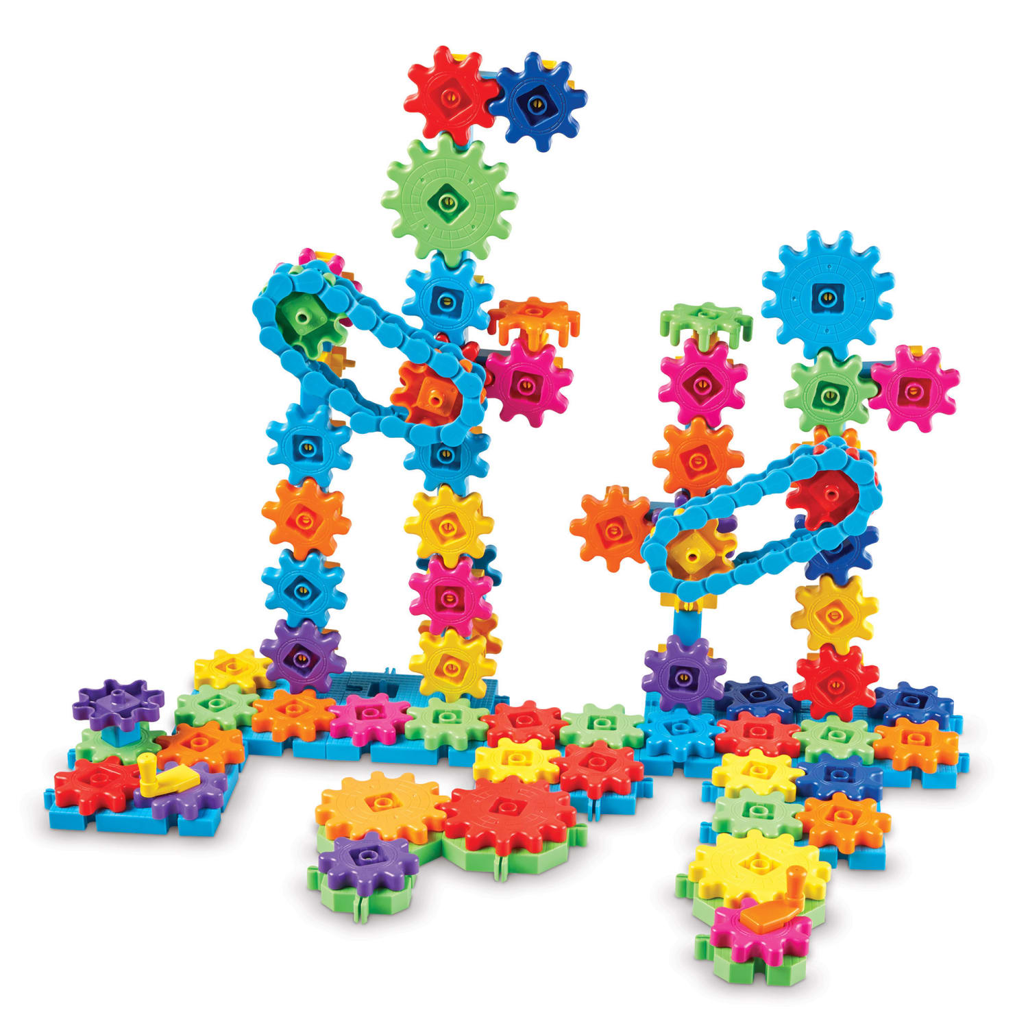 Learning Resources Gears! Gears! Gears! Mega Builds Construction Set, 235 Pieces - Image 4