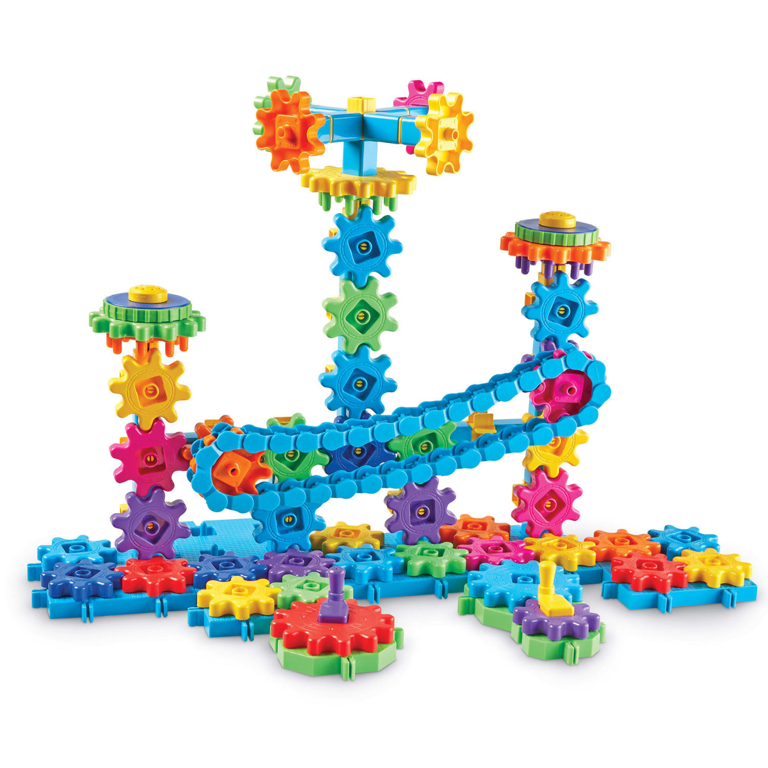 Learning Resources Gears! Gears! Gears! Mega Builds Construction Set, 235 Pieces - Image 6