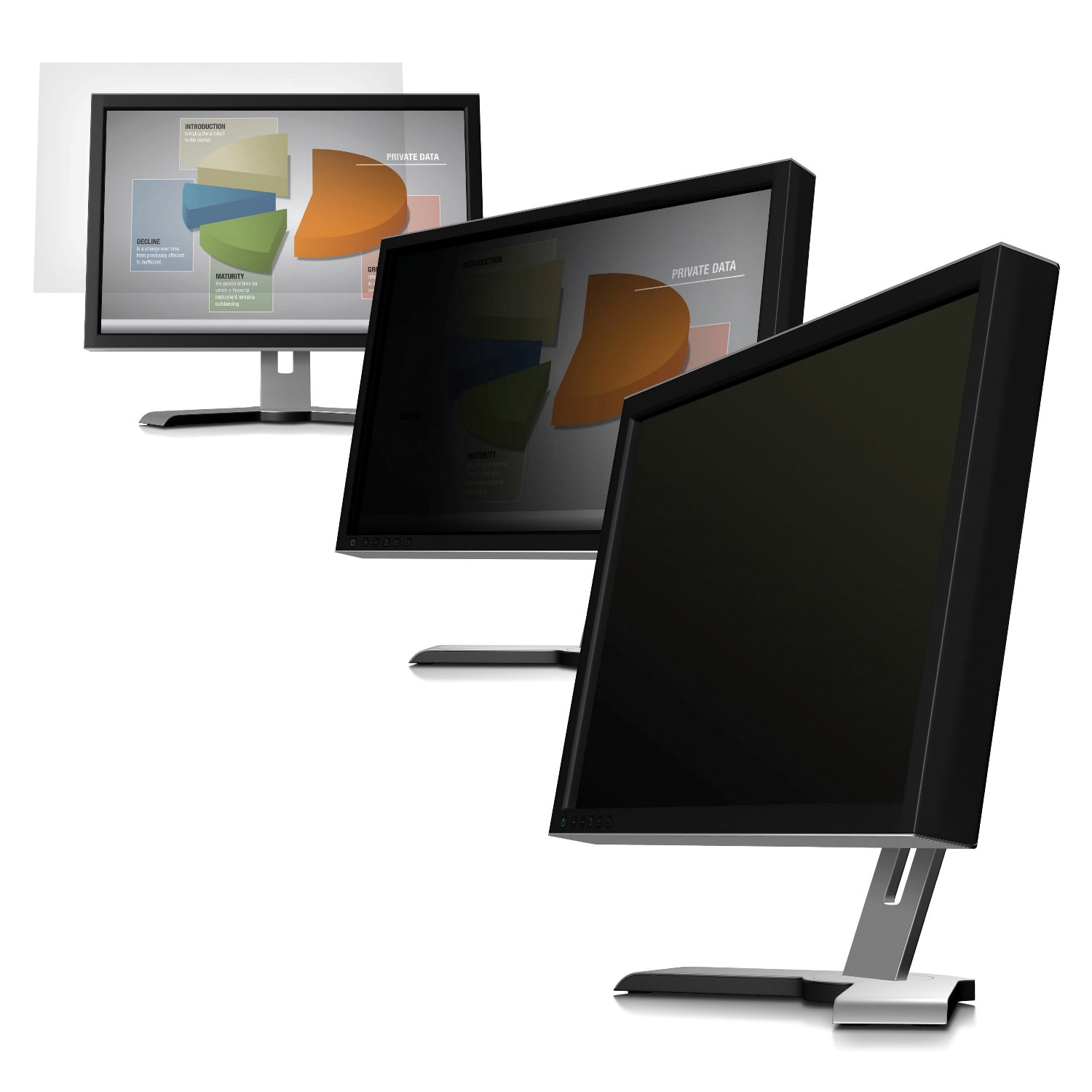 3M Privacy Filter Screen for 38in Widescreen Monitors, 21:9 Aspect Ratio, Reduces Blue Light, Anti-Glare - Image 3