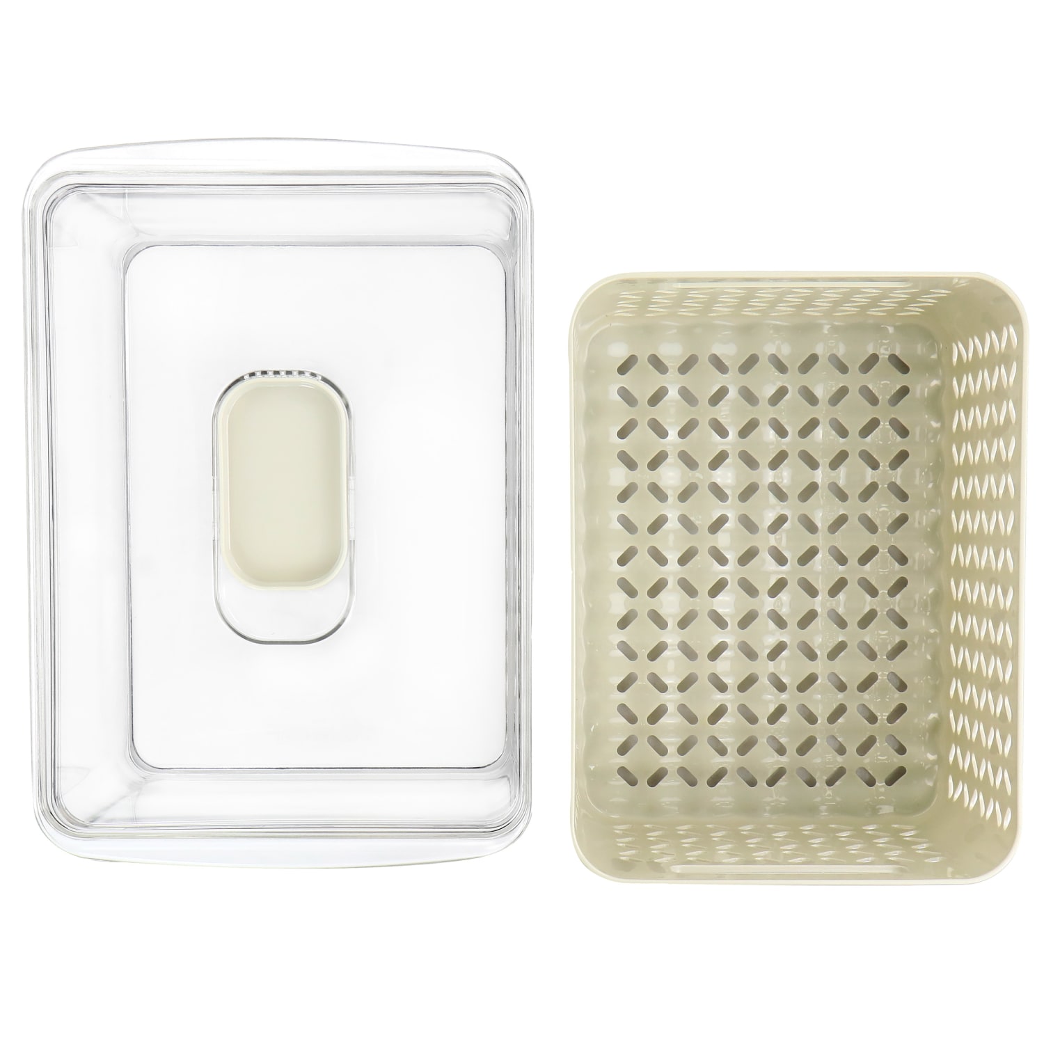 Martha Stewart Large Fresh Keeper Container Set, White - Image 6