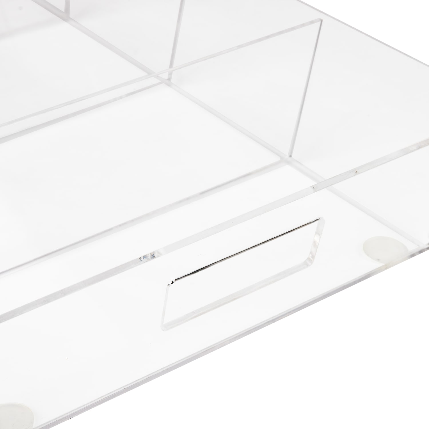 Mind Reader Snack Tray Condiment Organizer, 3-3/8inH x 11-3/8inW x 19-1/4inD, Clear - Image 6