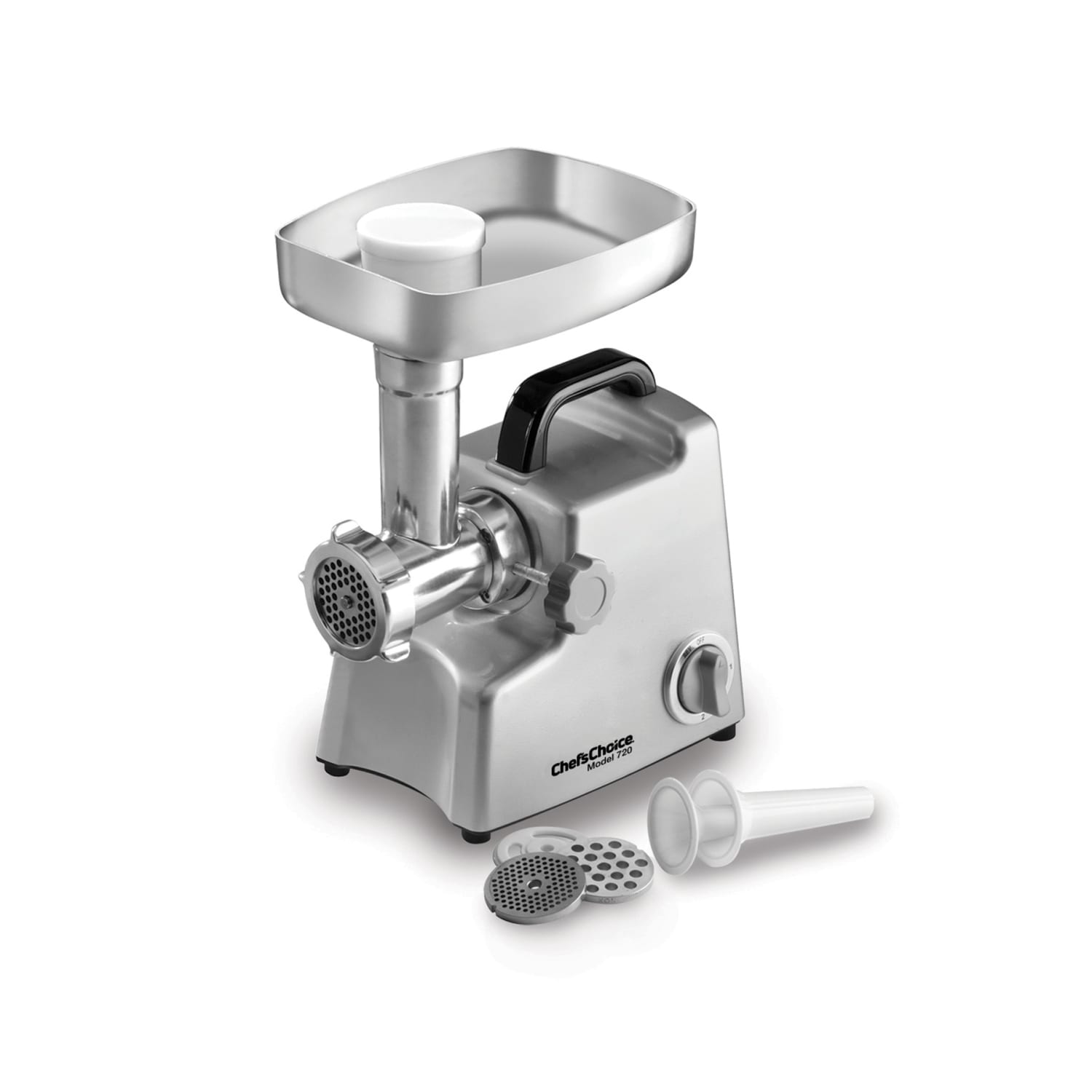 Edgecraft Chefs Choice Professional Food Grinder, Silver - Image 4