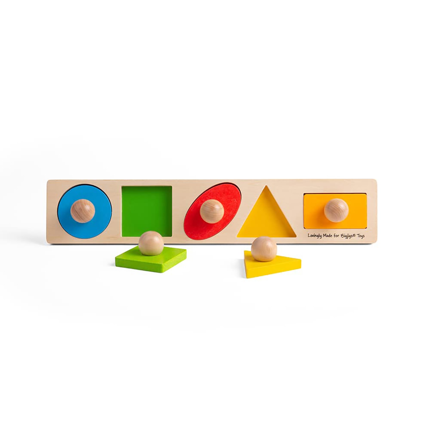 Bigjigs Toys Shape Matching Puzzle - Image 5