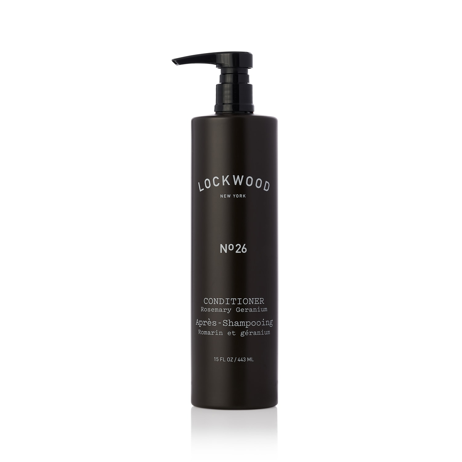 Lockwood New York Mini Bracket Dispenser Bottle Conditioner, 15 Oz, Pack Of 12 Bottles