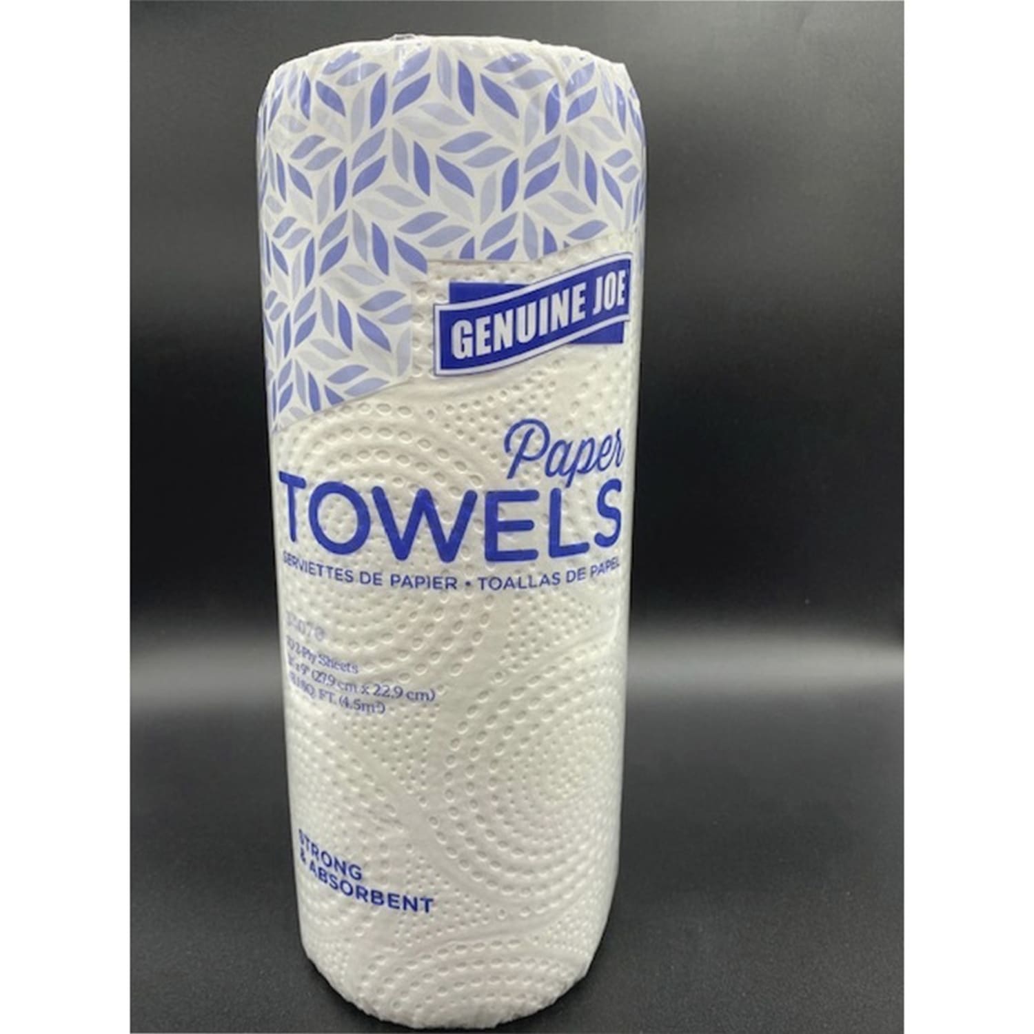 Genuine Joe 2-ply Paper Towel Rolls - 2 Ply - 9in x 11in - 70 Sheets/Roll - White - Paper - Absorbent, Soft, Perforated, Tear Resistant - For Hand, Food Service, Kitchen, Breakroom - 15 / Carton - Image 6