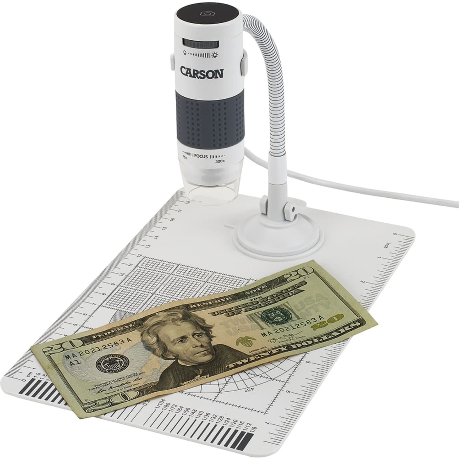 Carson eFlex MM-840 Digital Microscope - 75x to 300x - 1.9 Megapixel - LED Illumination - Image 3