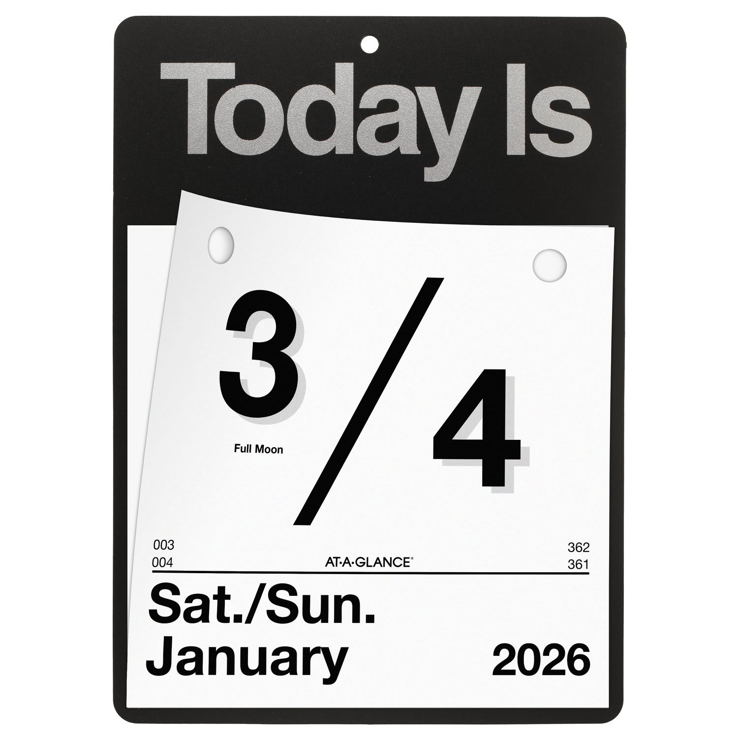 AT-A-GLANCE 2026 Today Is" Daily Wall Calendar, Small, 6in x 6in - Image 6